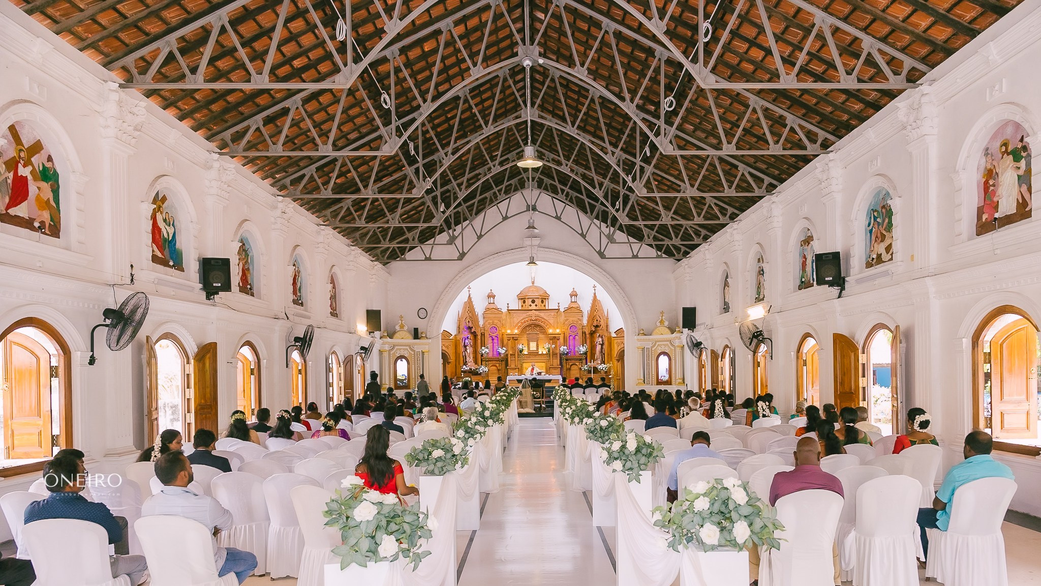 Tamil Church Wedding by Anbujawahar | Mannar, Sri Lanka