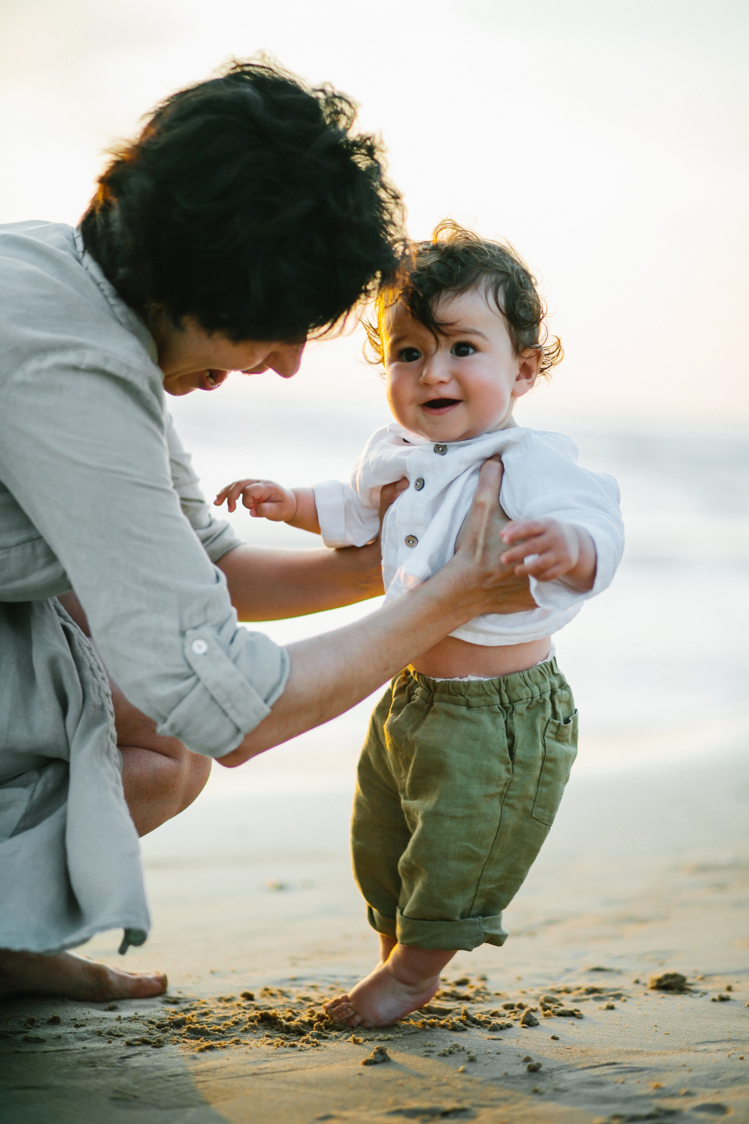 Studentim beach / Eithan 9 month. Family photographer in Israel