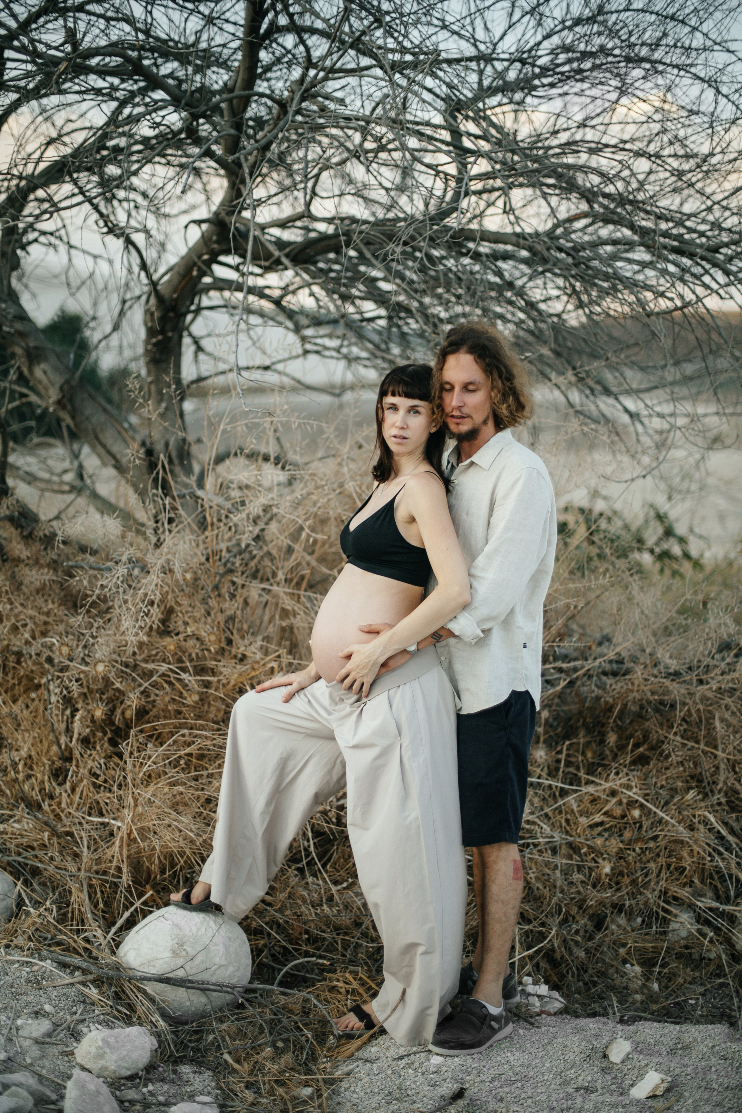 Kiryat Tivon field. Family photographer in Israel