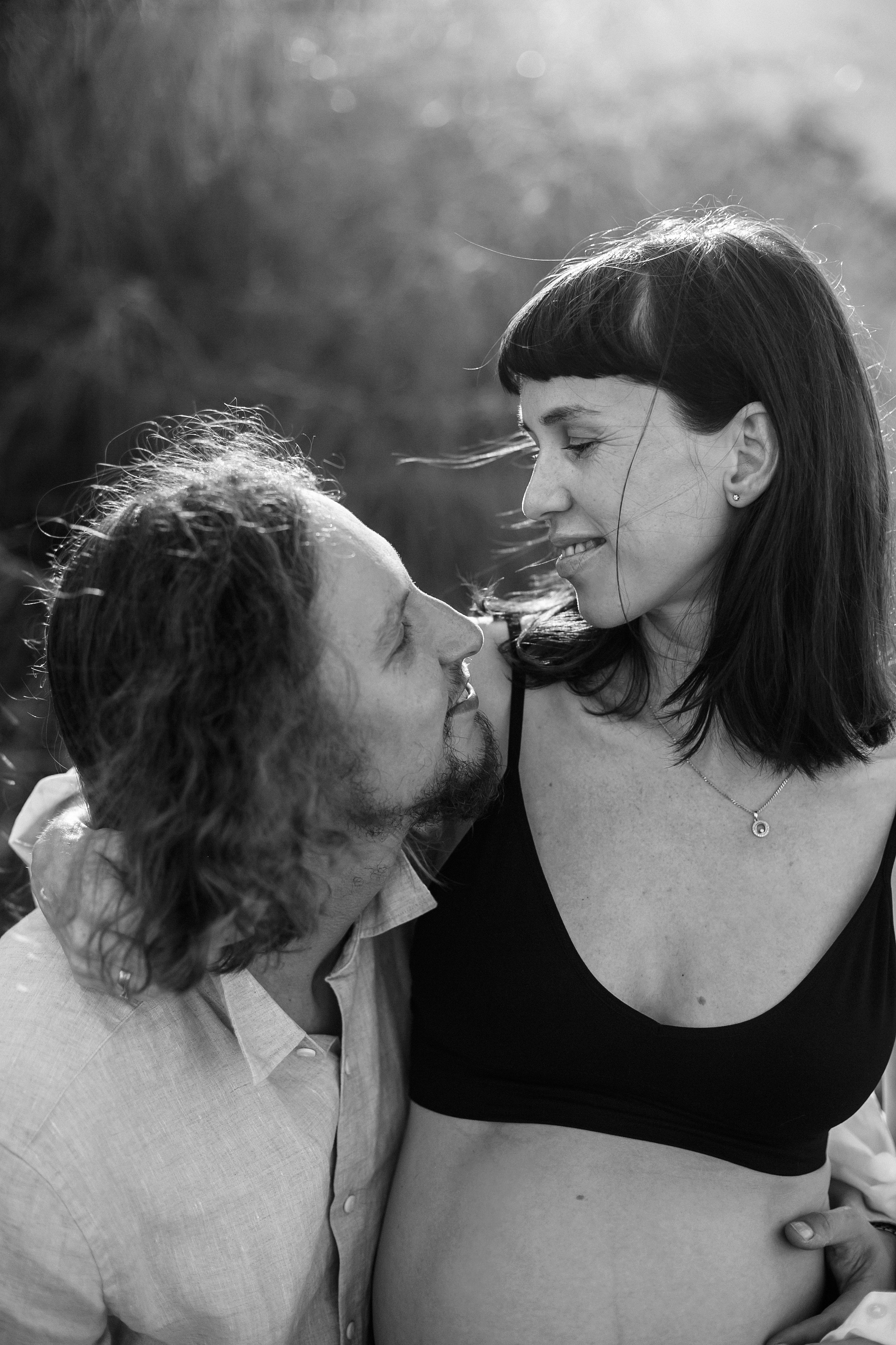 Kiryat Tivon field. Family photographer in Israel