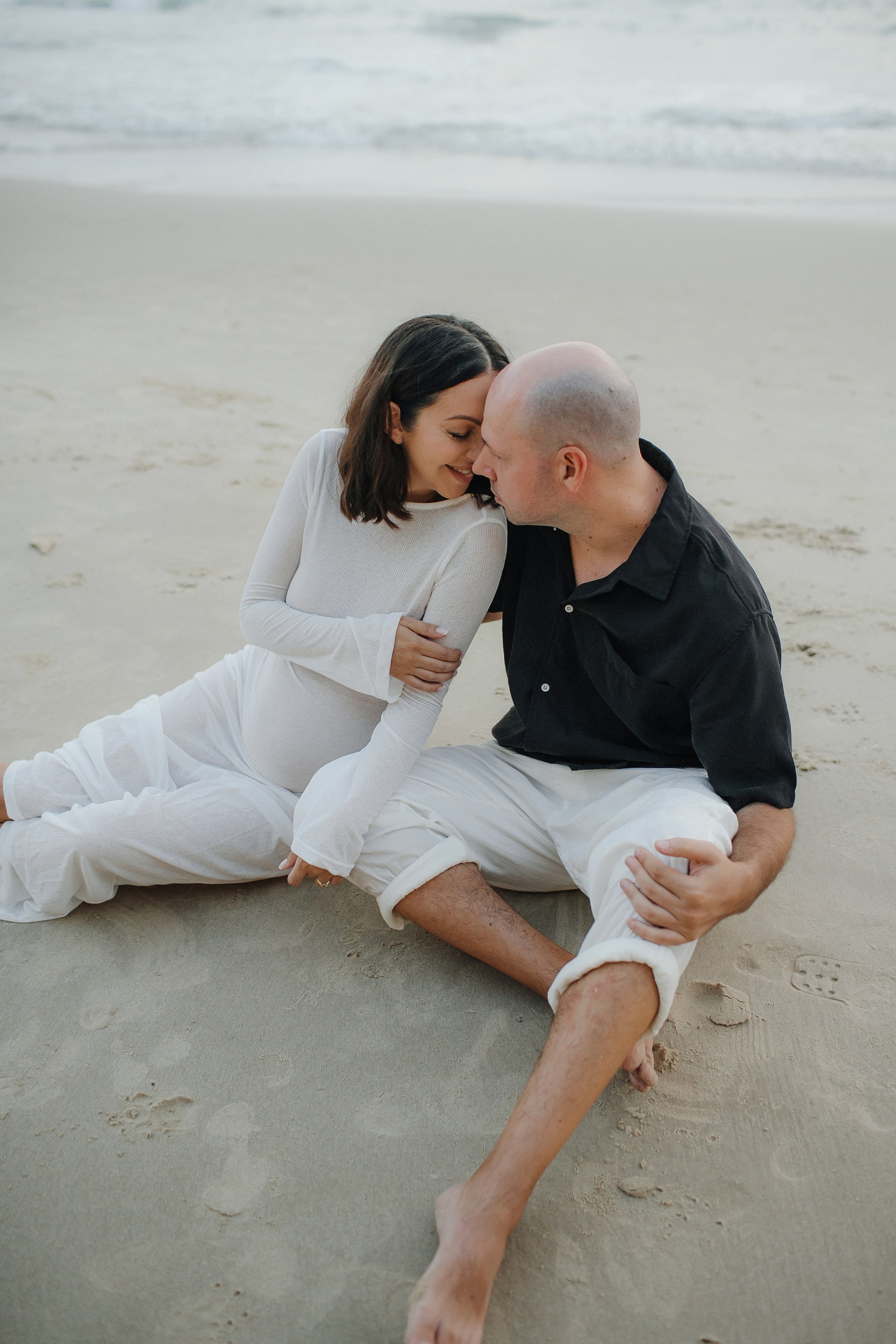 Katya & Fil Givat Olga. Family photographer in Israel
