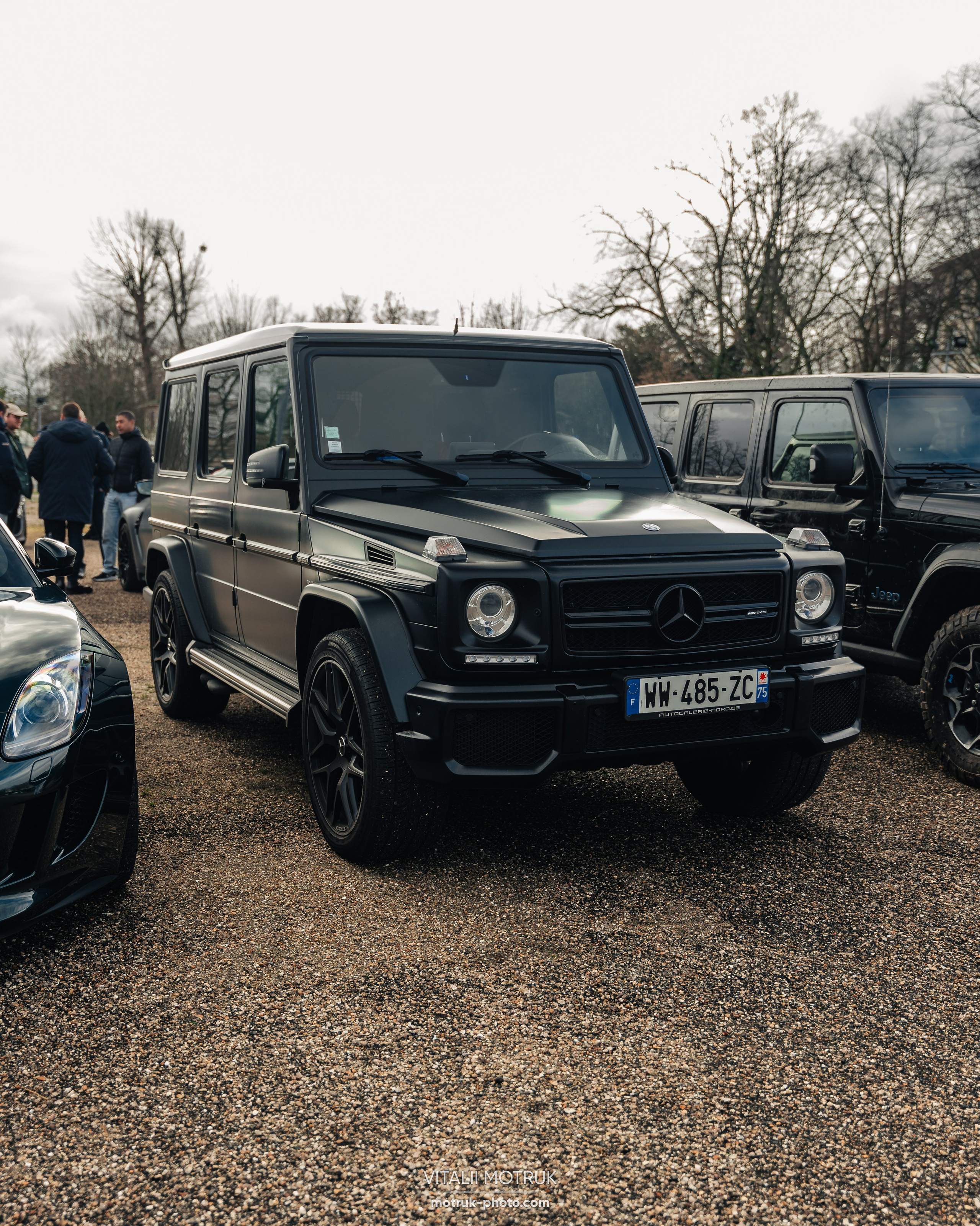 Cars and Coffee 11 February. Photographe de voitures à Paris — Vitalii Motruk
