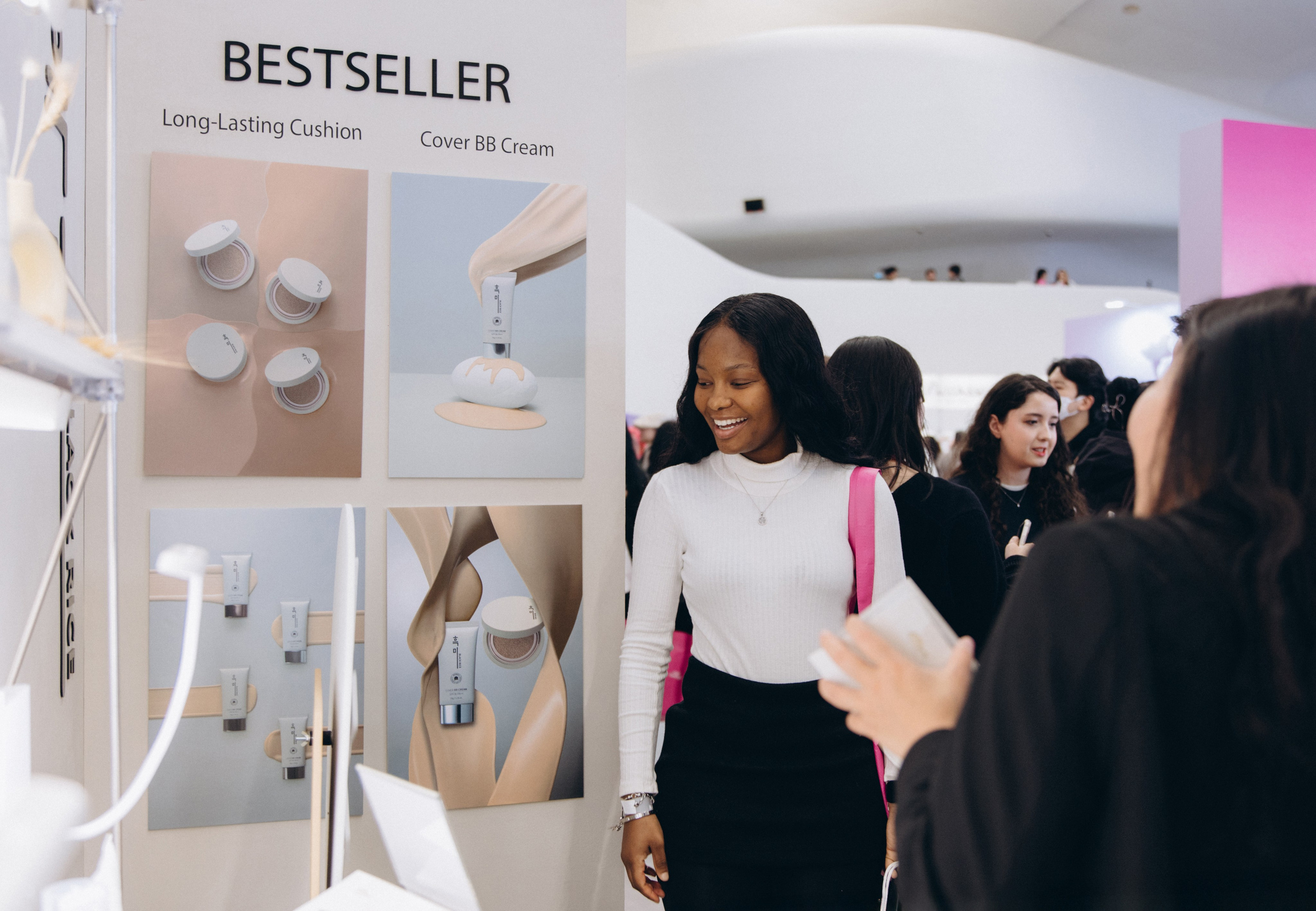 Seoul beauty expo 2025 (Black Rice). Portrait photographer in South Korea Olga Lian