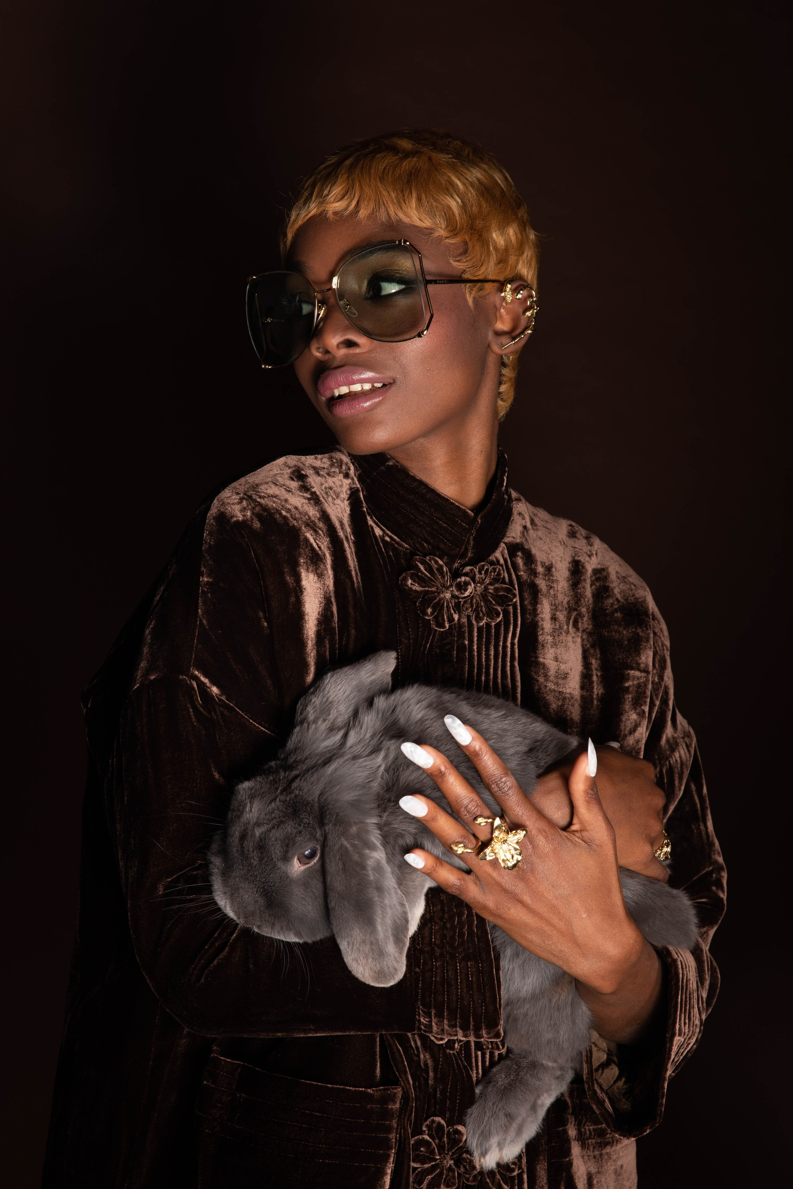 Luxury makeup artistry for editorial photography in Italy