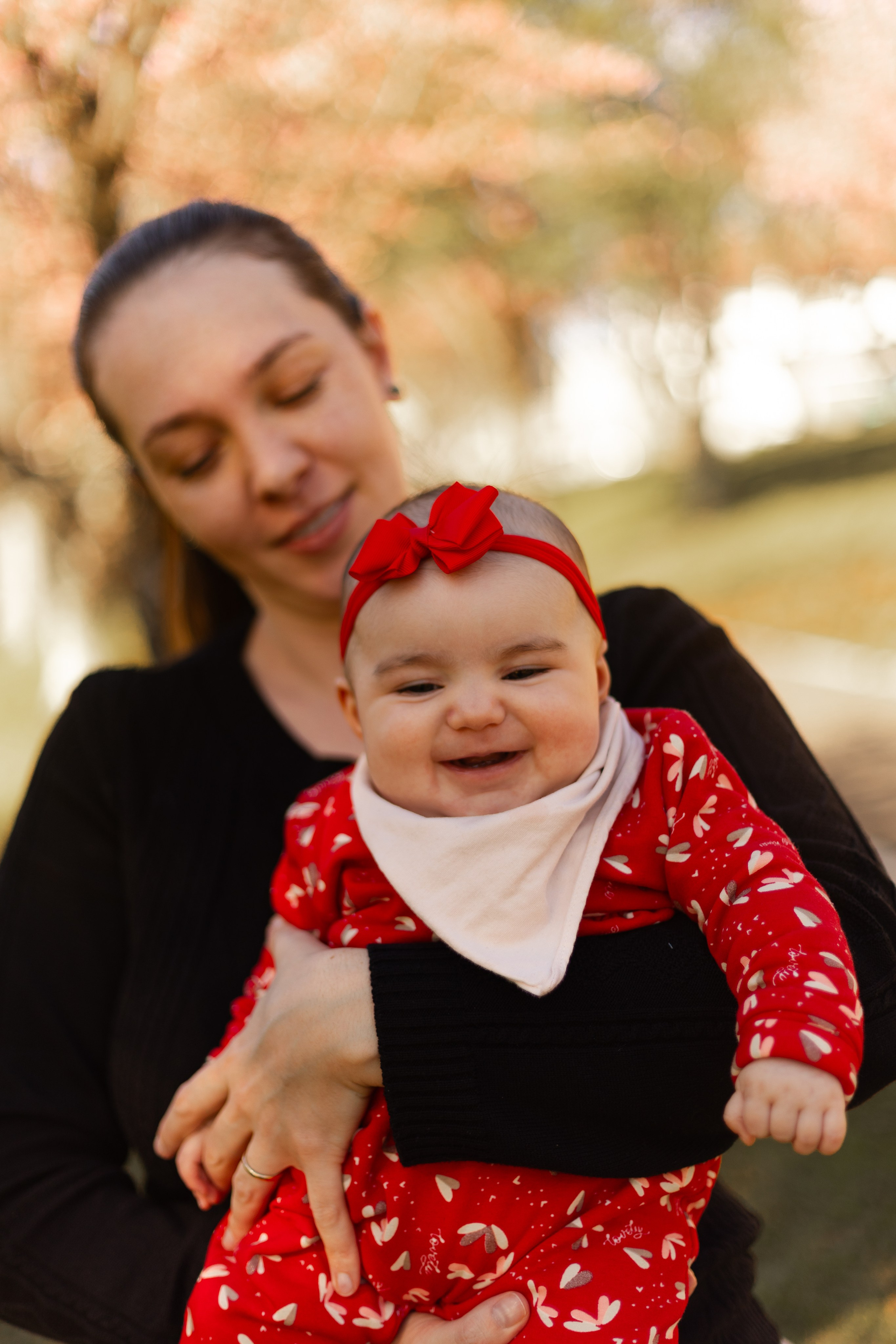 Minha familia nas cerejeiras
