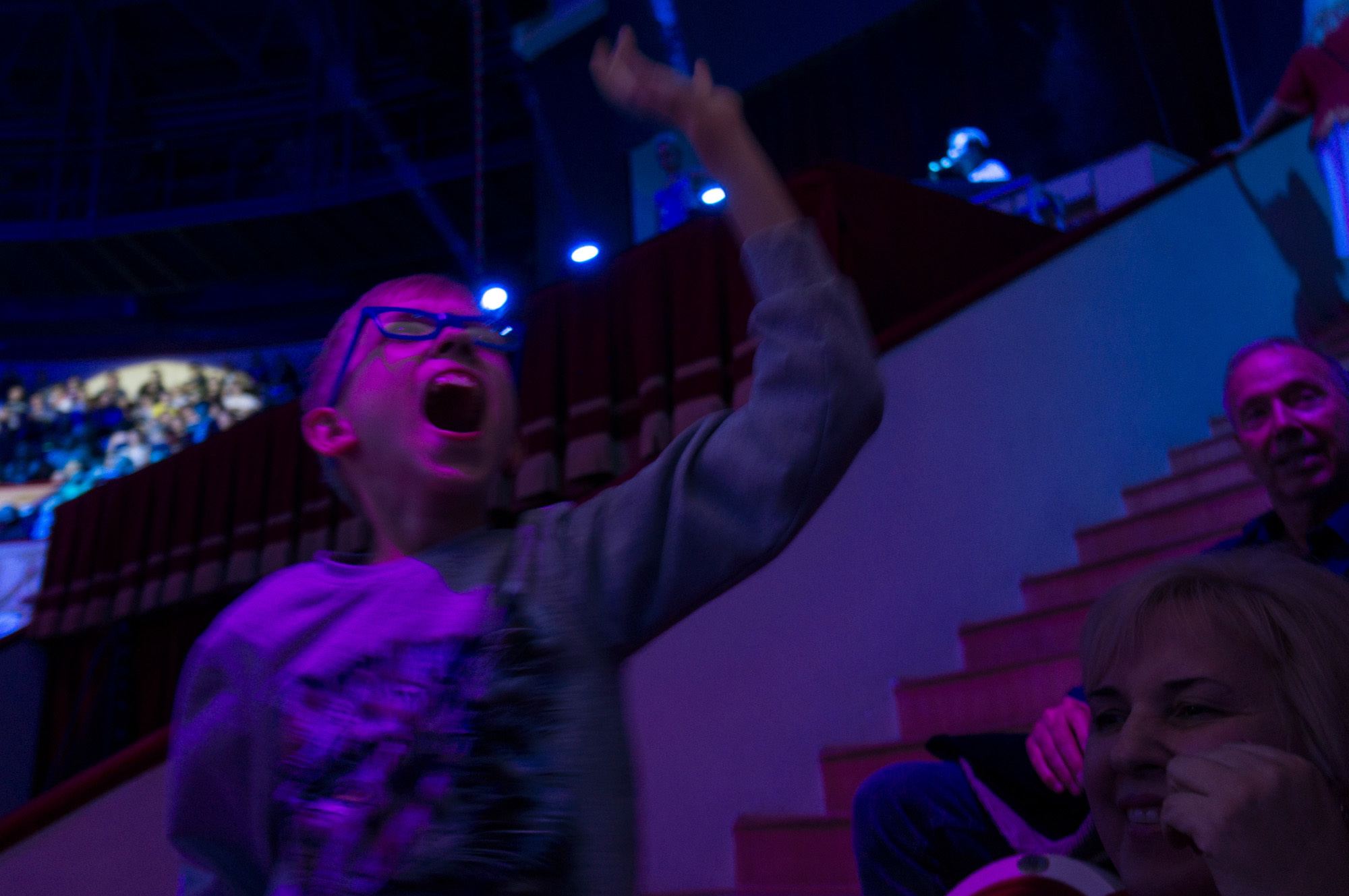 Reportage. Audiovisual artist Marina Noskova