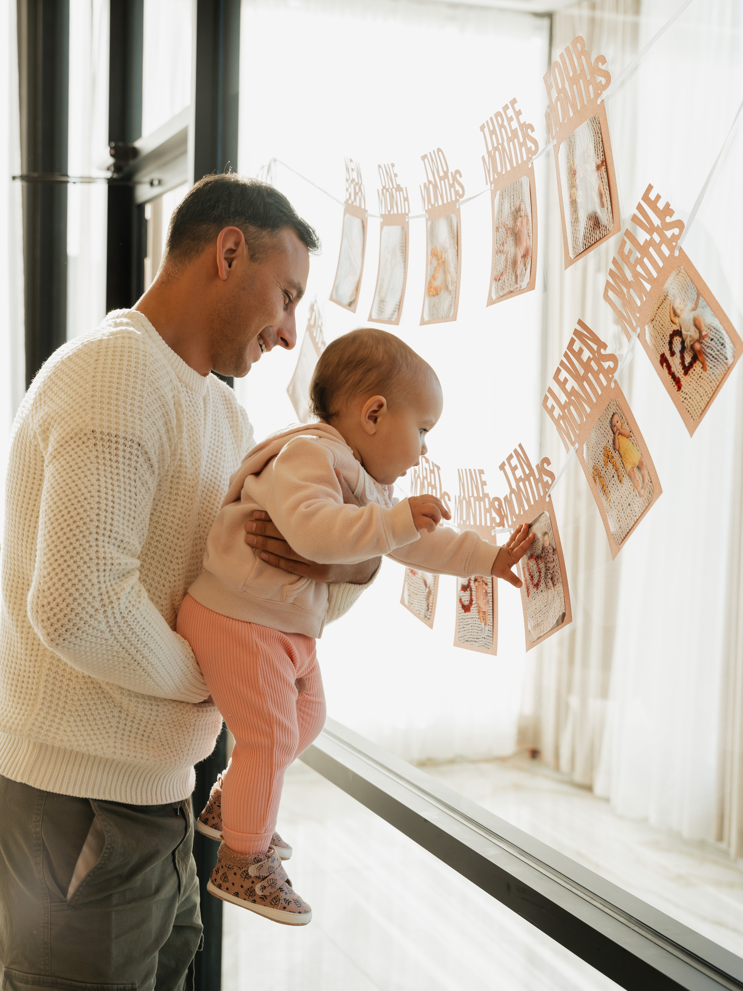 First birthday photoshoot Emily