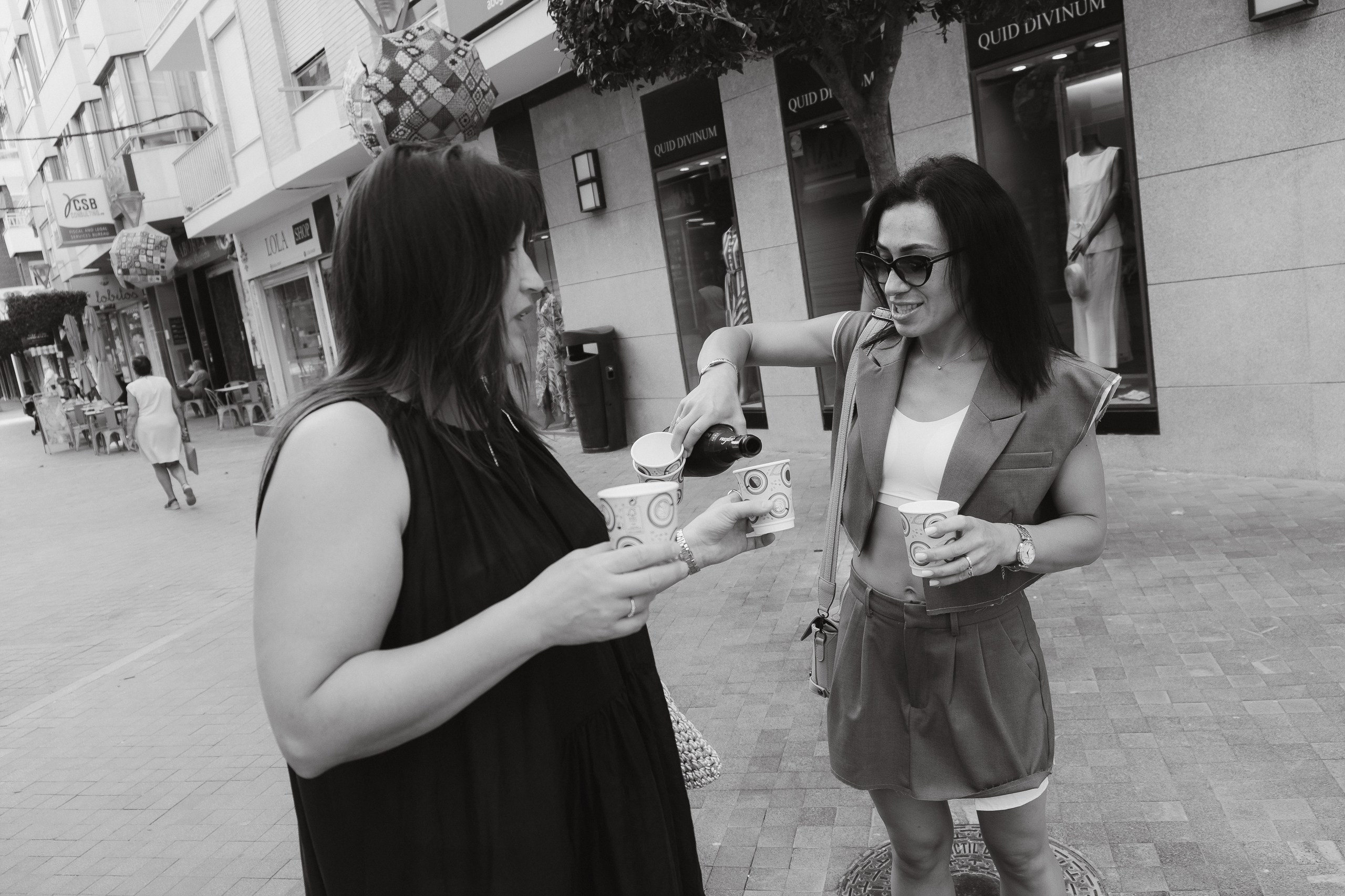 Preparación del backstage de una marca en un desfile de moda en Torrevieja — Fotógrafo de backstage Andrey Lukovnikov