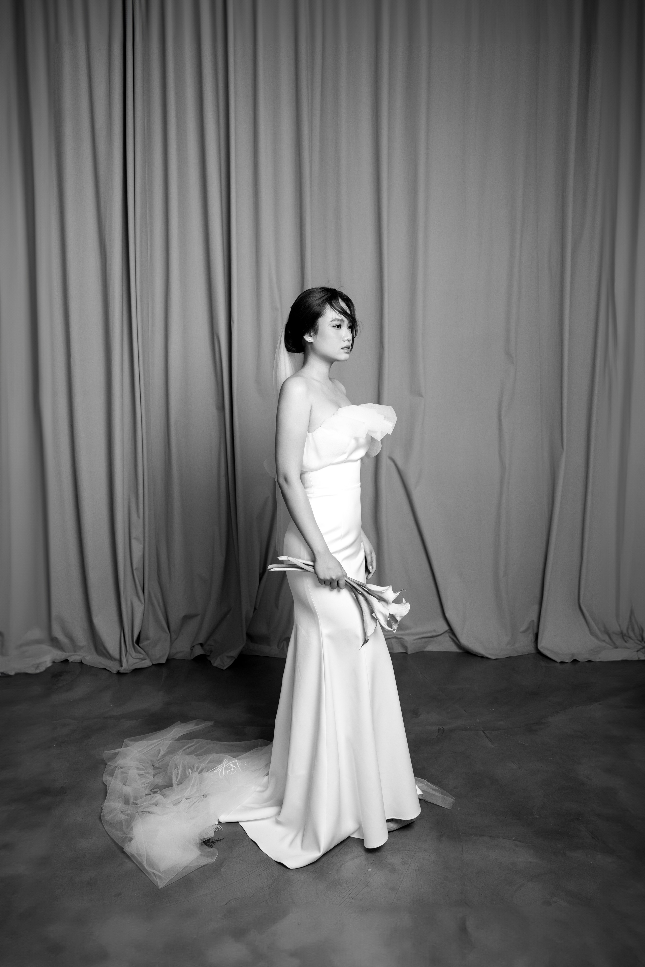 DANG & NGHI wedding photoshoot in studio. Anns wedding photography