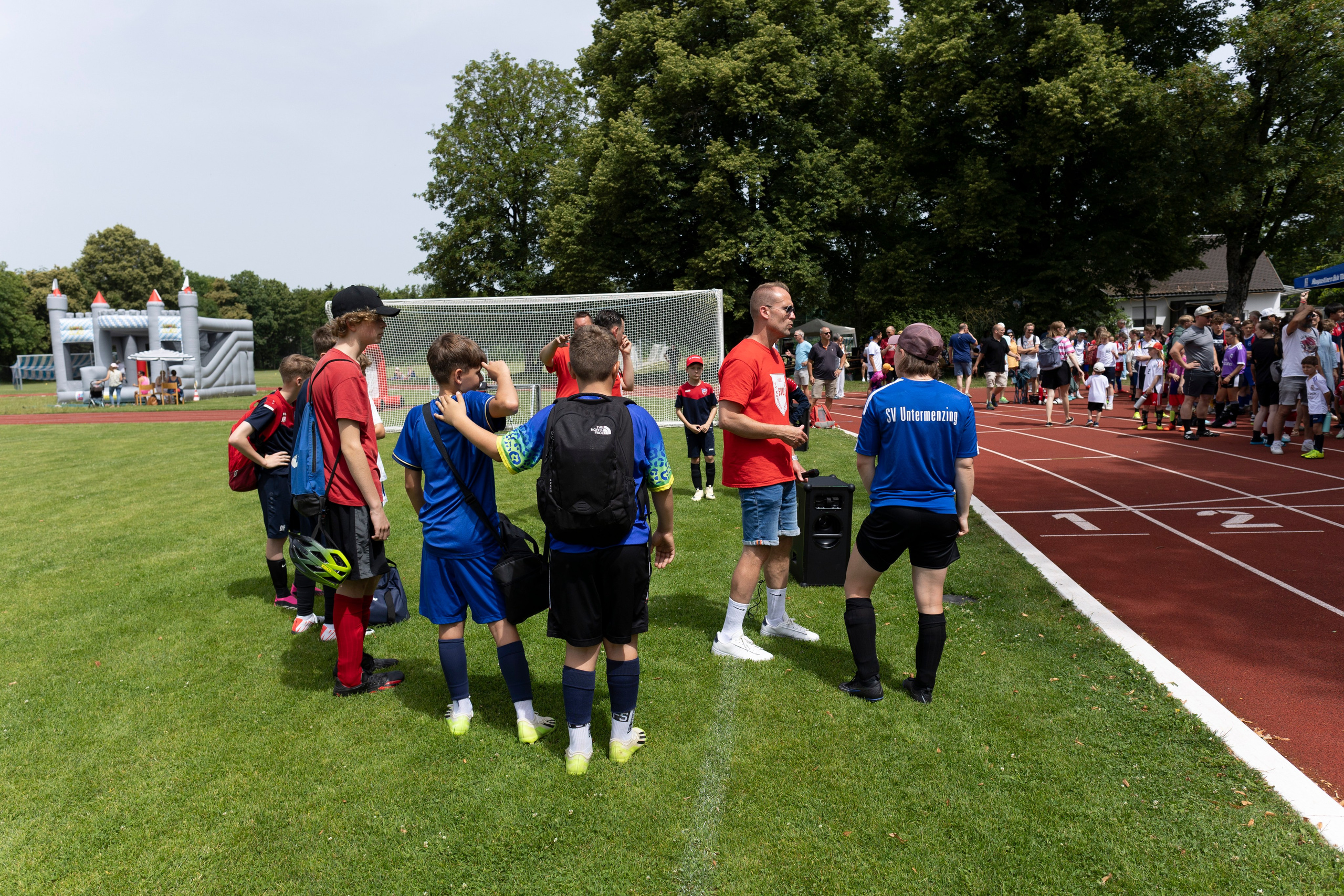 Fußball Meisterschaft. Photographer in Munich