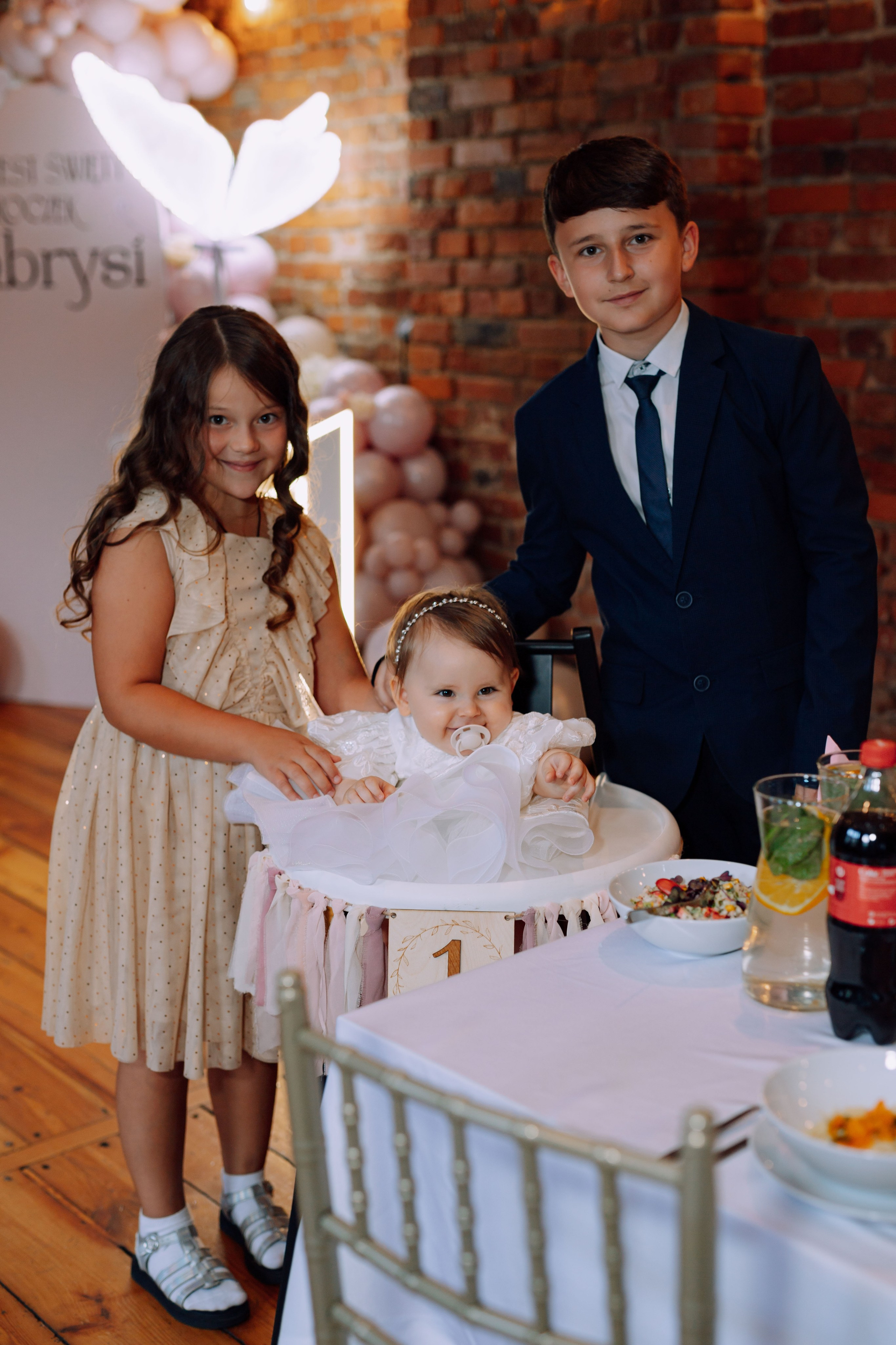 Chrzest Święty i roczek Gabrieli