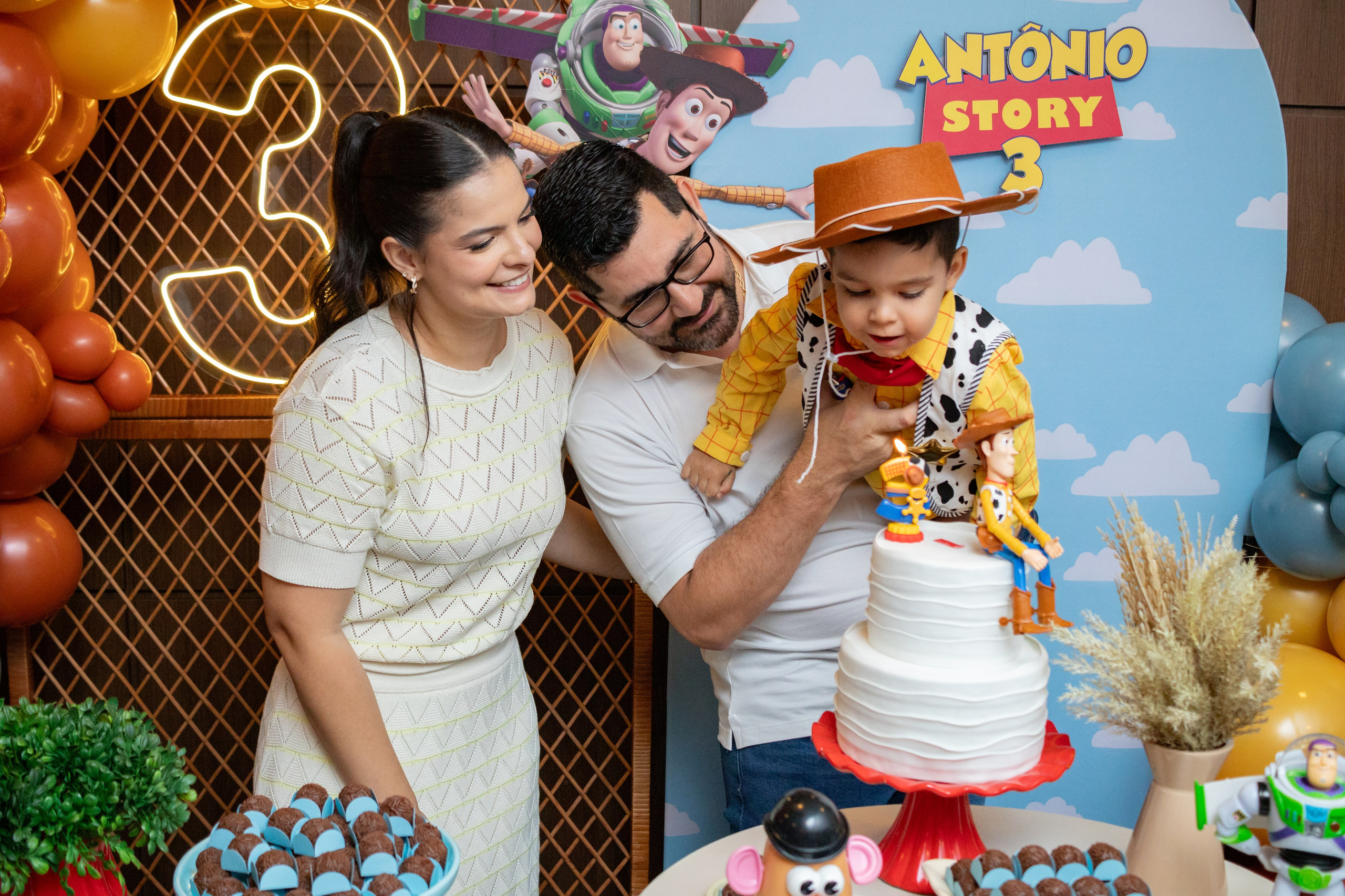 Antônio — Aniversário 3 anos. Principal
