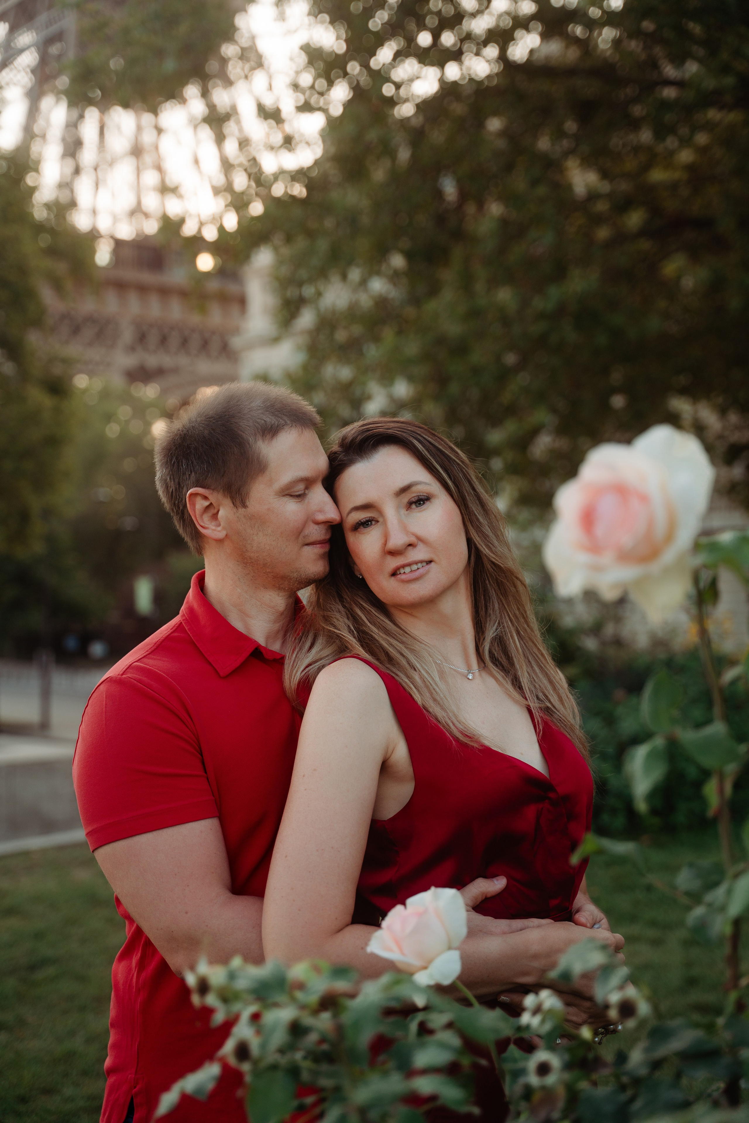 Maria, Vadim & Mila in Paris. Paris photographer — Polina Osipova