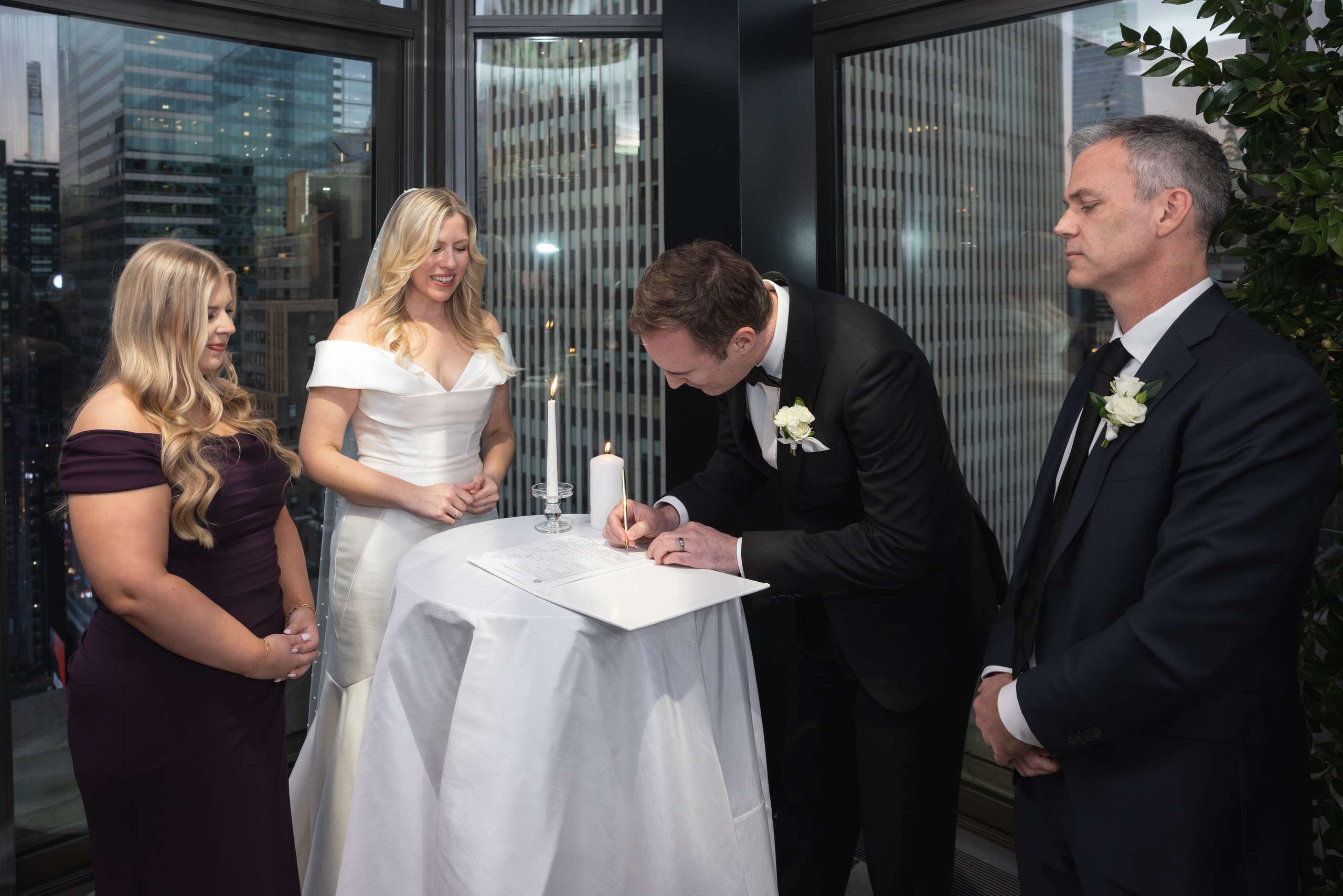 Arleta & Barry, The Skylark, NY. Wedding Photo & Video