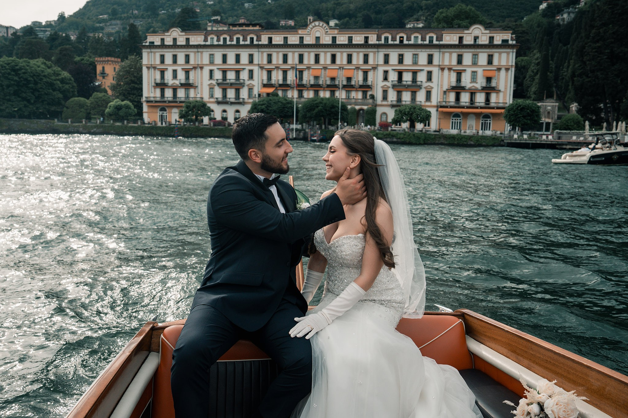 Seida & Adenis. Fotografo matrimonio Lago di Como Ferrari Media Production