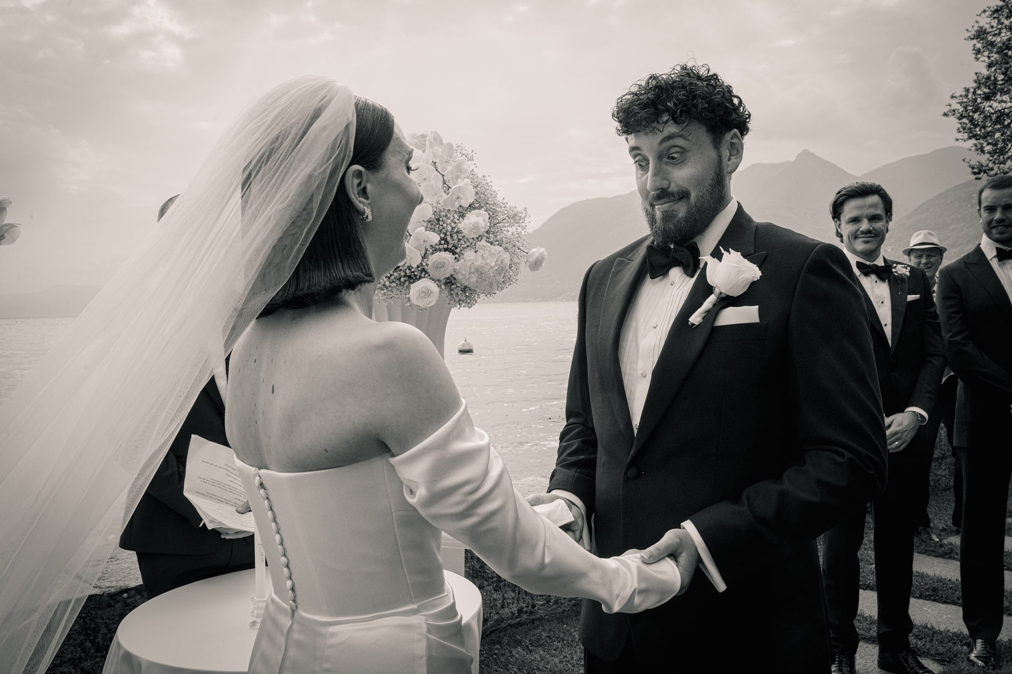 Roxie & Richard Wedding. Fotografo matrimonio Lago di Como Ferrari Media Production