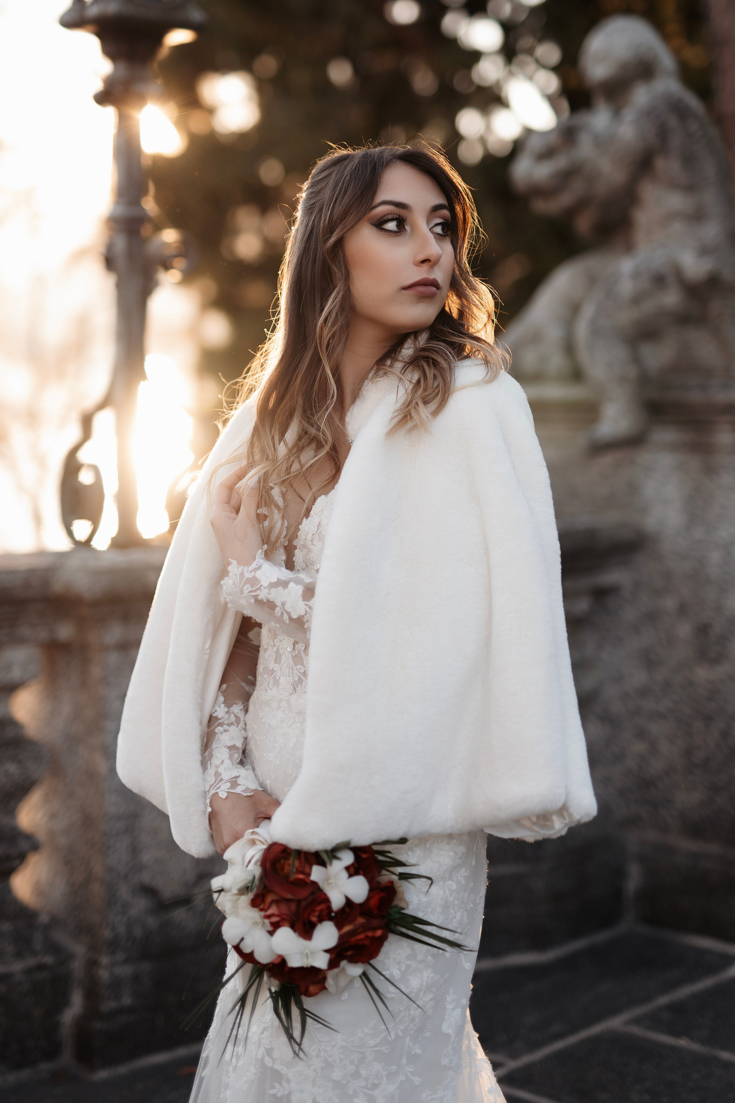 Olivelli Park Elopement on Lake Como. Fotografo matrimonio Lago di Como Ferrari Media Production