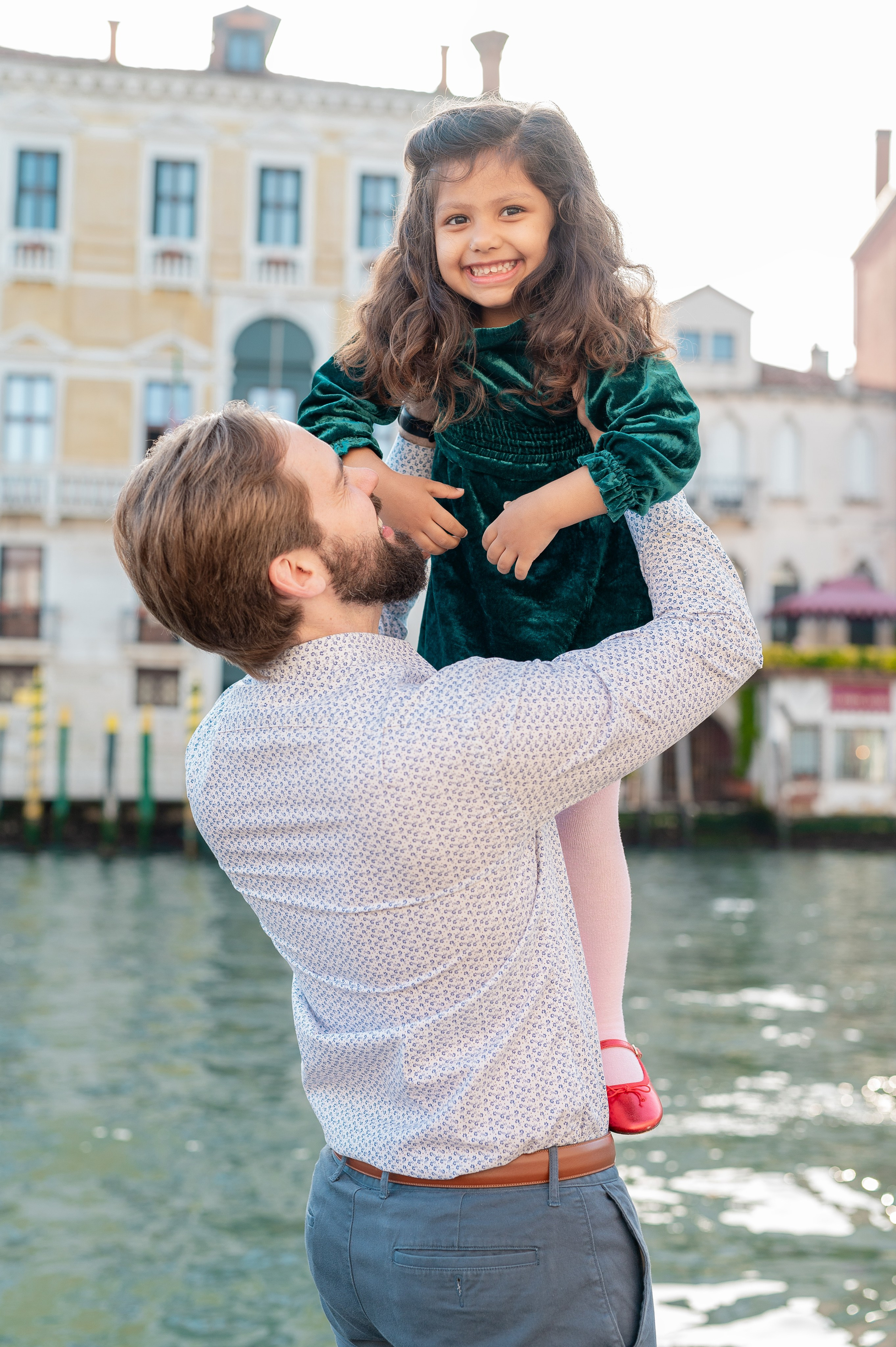Family photoshoot in Venice. Фотограф в Венеции Anna Terzi