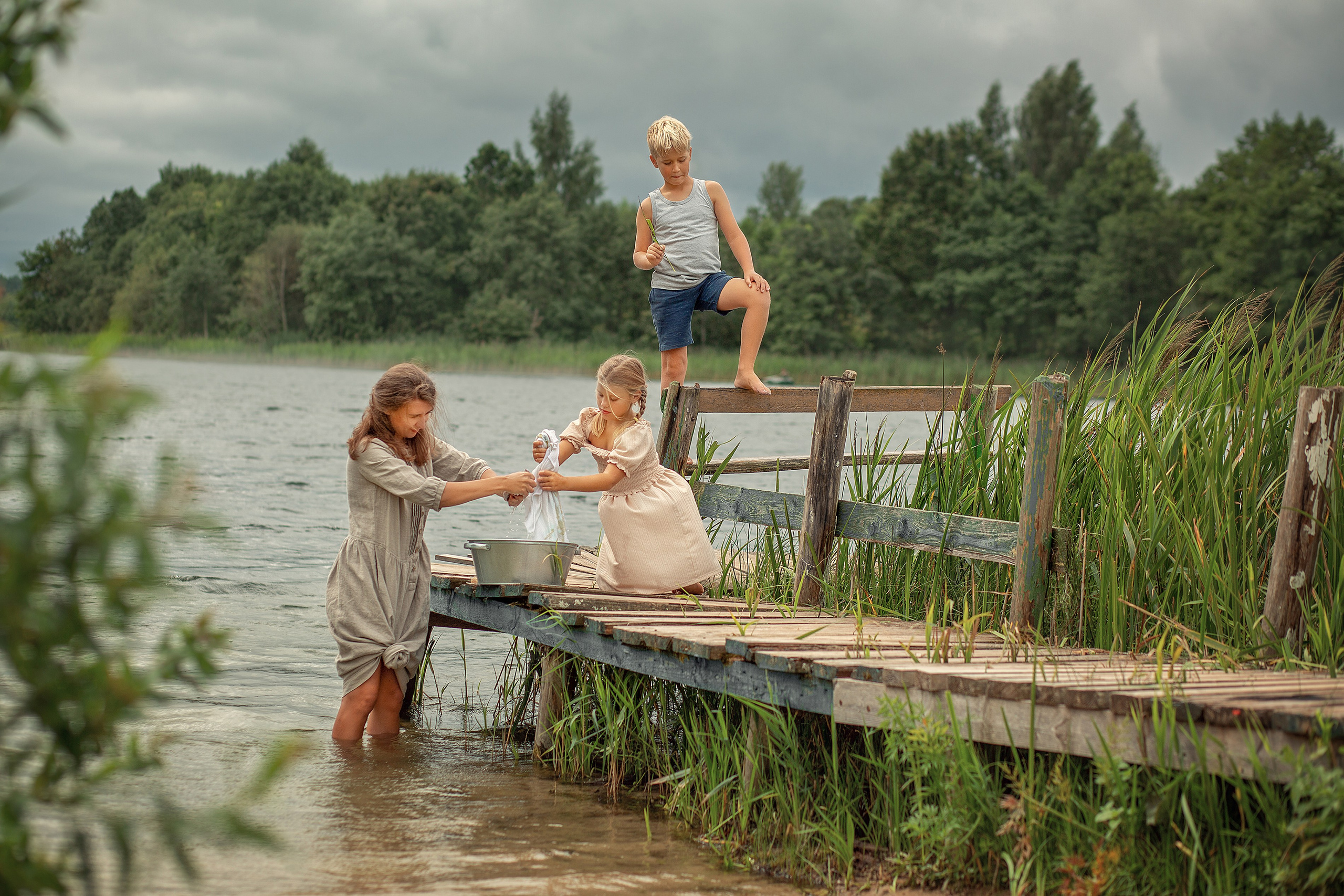 Семья. Семейный и детский фотограф в Варшаве Мила Бобровская