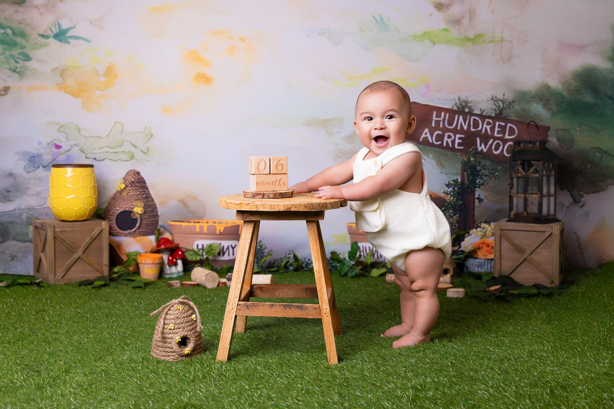 Natan 6 months old. Professional family, maternity & newborn photographer in North Charleston, SC, creating timeless portraits