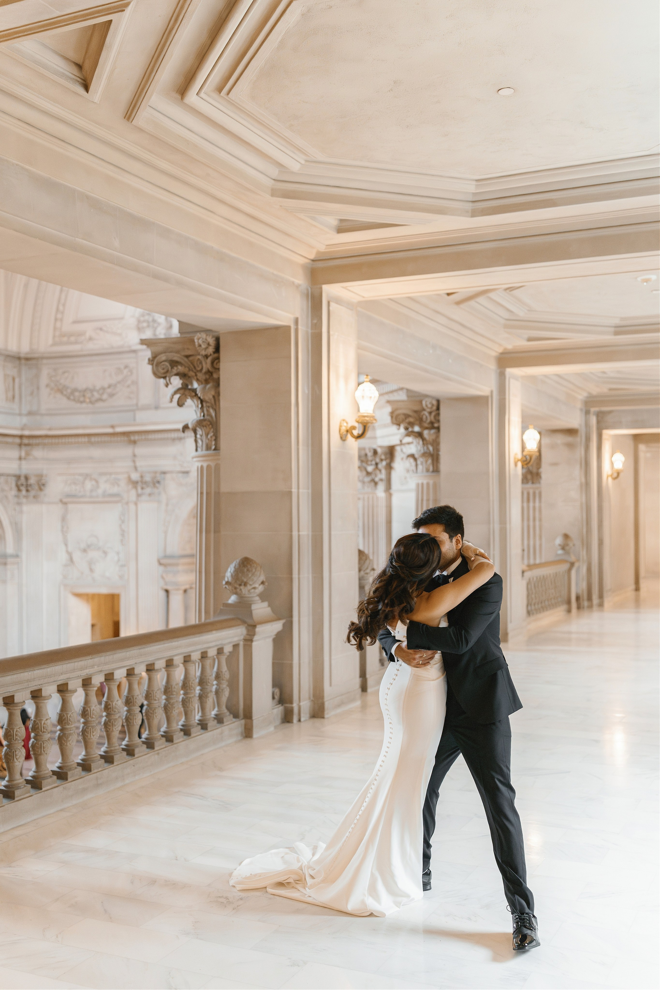 San Francisco City Hall Wedding. Wedding Photography & Videography Team in California, Los Angeles, San Francisco, San Diego and Travel