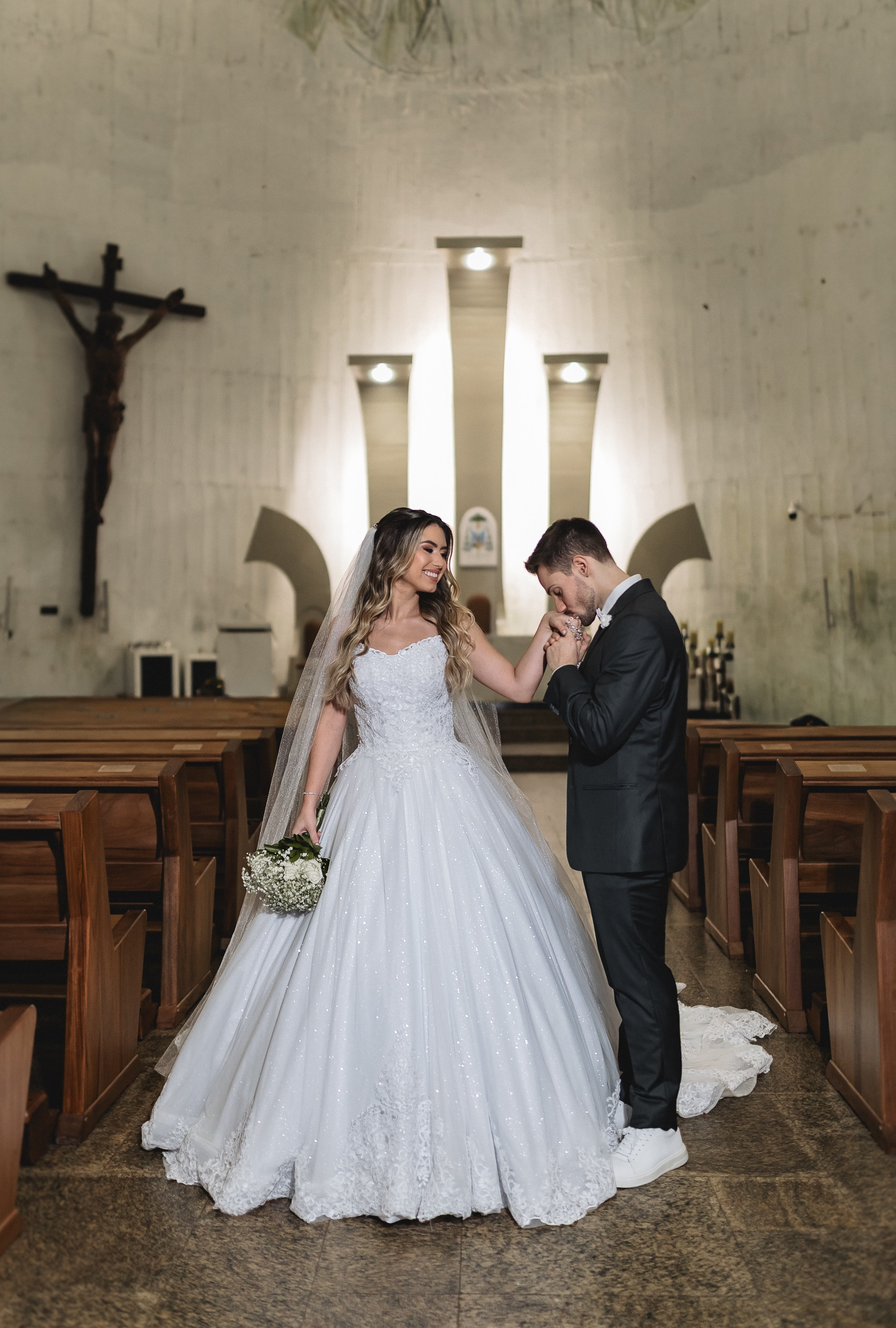 Heloisa e Andre casamento na catedral de maringa. Fotografo de casamento I Claudinei Moura