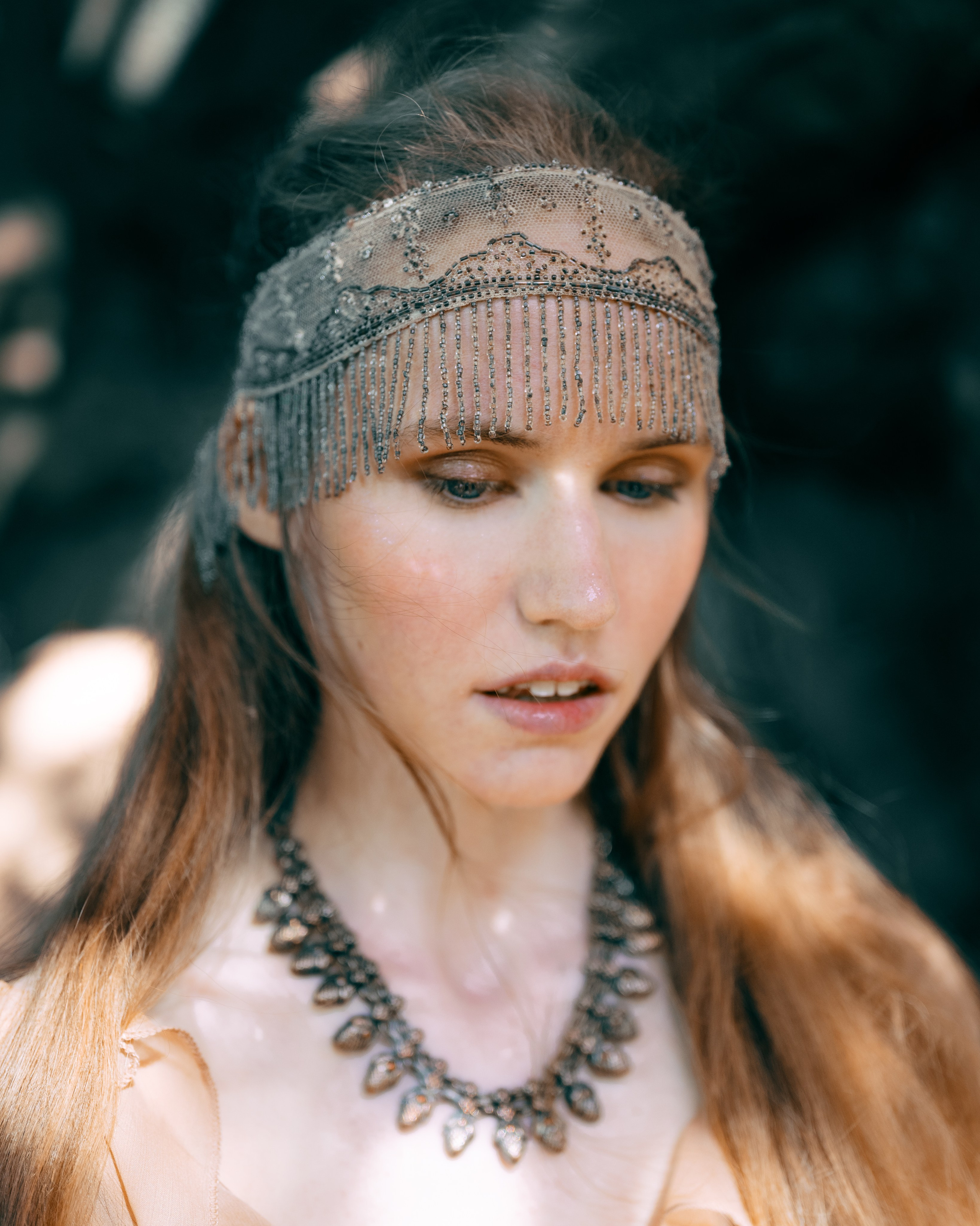 Fantasy Photoshoot in a Medieval Castle in ethereal light. Moth & Moss Photography