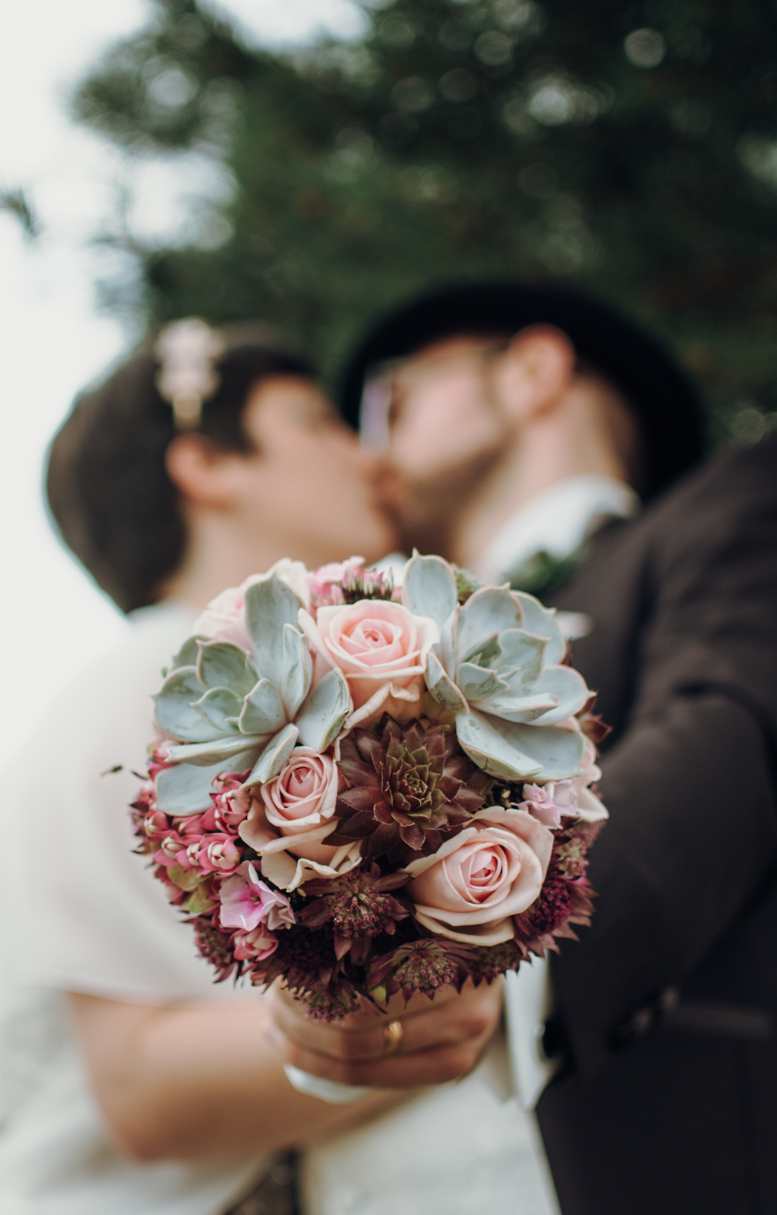 Hochzeit. Juligraphy