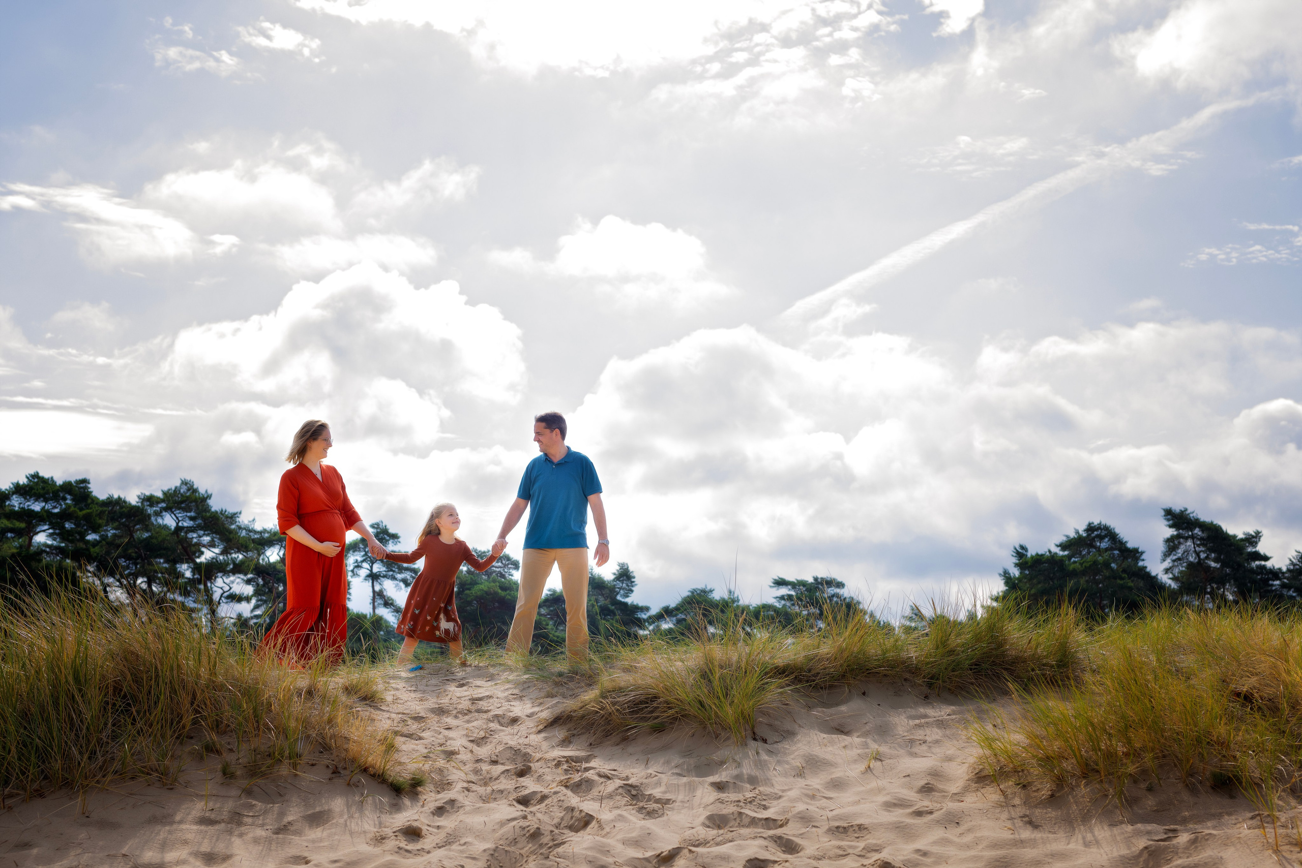 Zwangerschapsfotoshoot voor je gezin