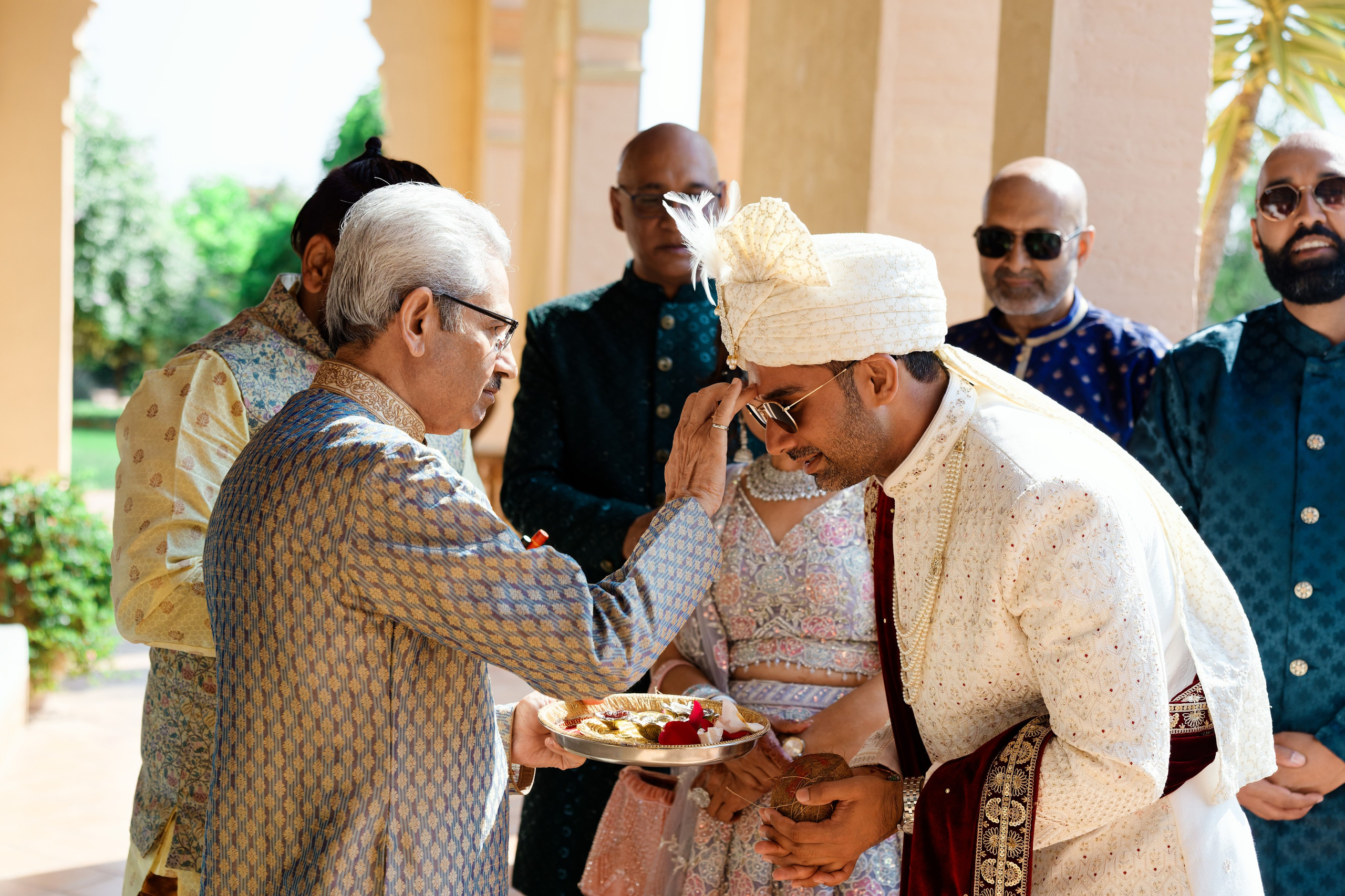 Indian wedding at Gran Villa Rosa, Barcelona