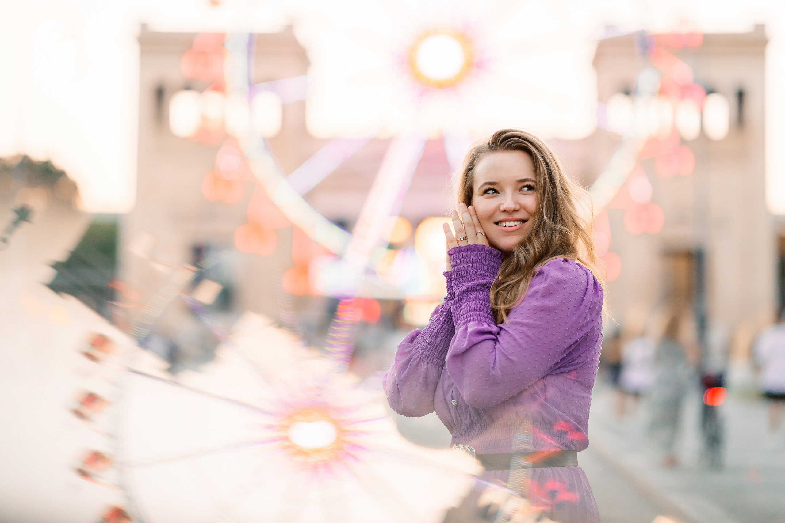 Sommer in der stadt. Family photograph in Munich Anastasia Vorobtsova