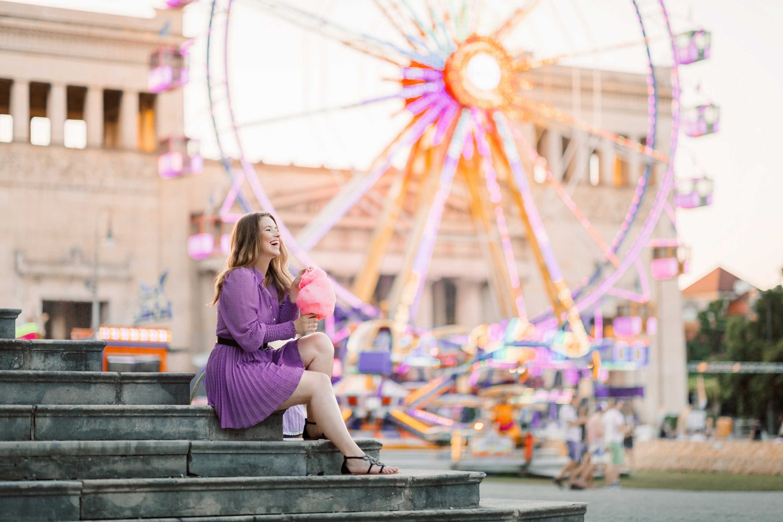 Sommer in der stadt. Family photograph in Munich Anastasia Vorobtsova