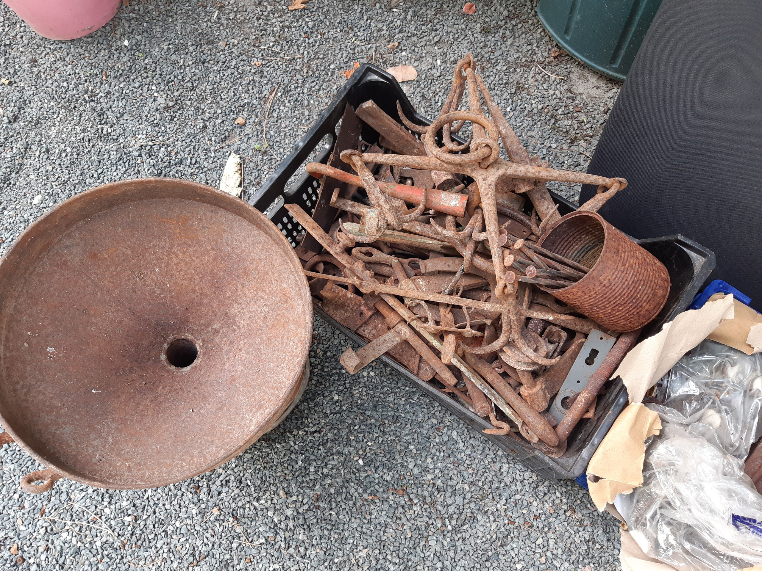 Materials collection and inspiration. Anne-Flore REY, Artist — Painter and Sculptor in TOULOUSE (FR)