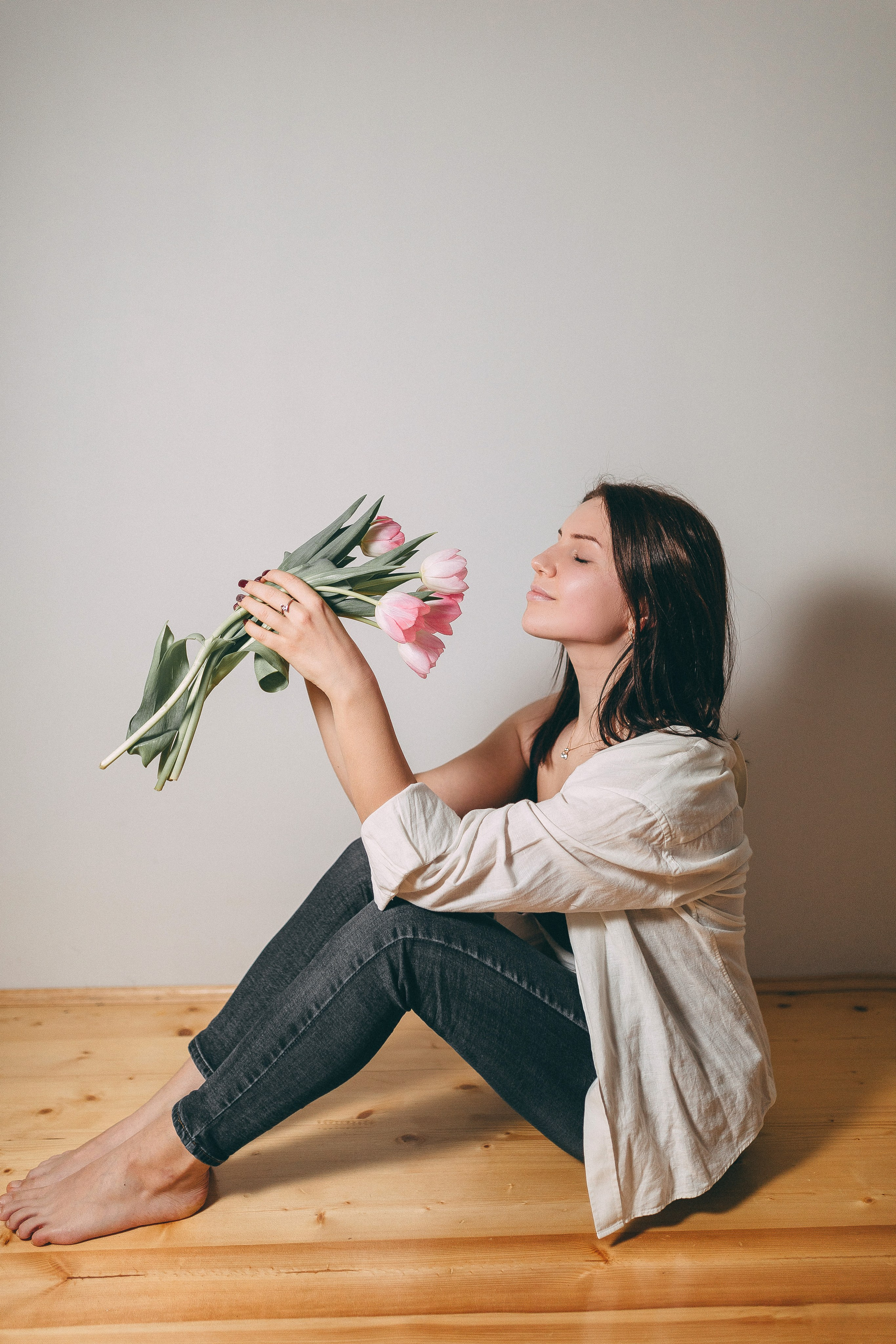 Individuāla ar tulpēm. Fotogrāfs Rīgā — Katerina Gordik