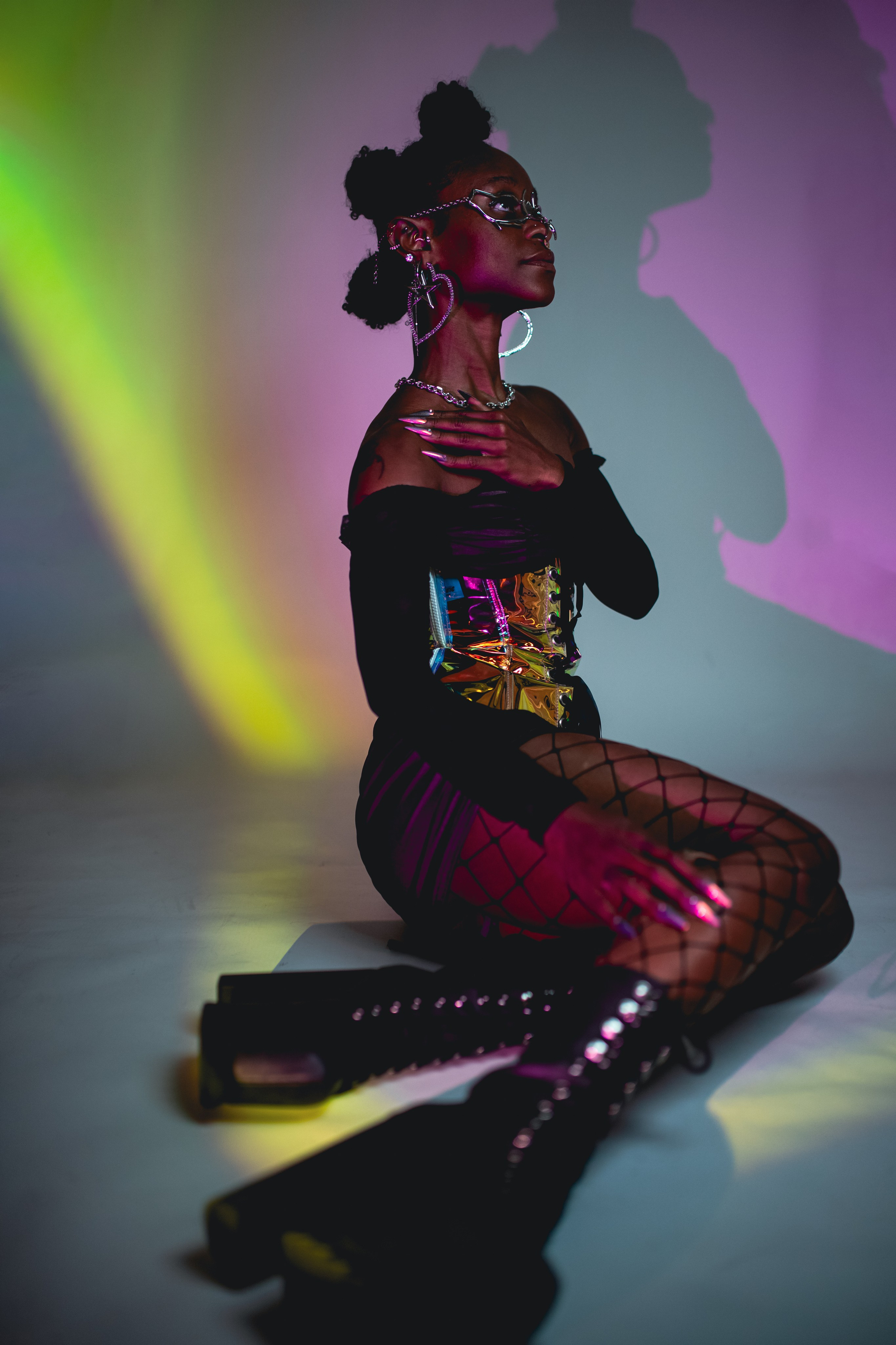 Cartier Cyberpunk. Oxana Photographer in Charlotte, NC