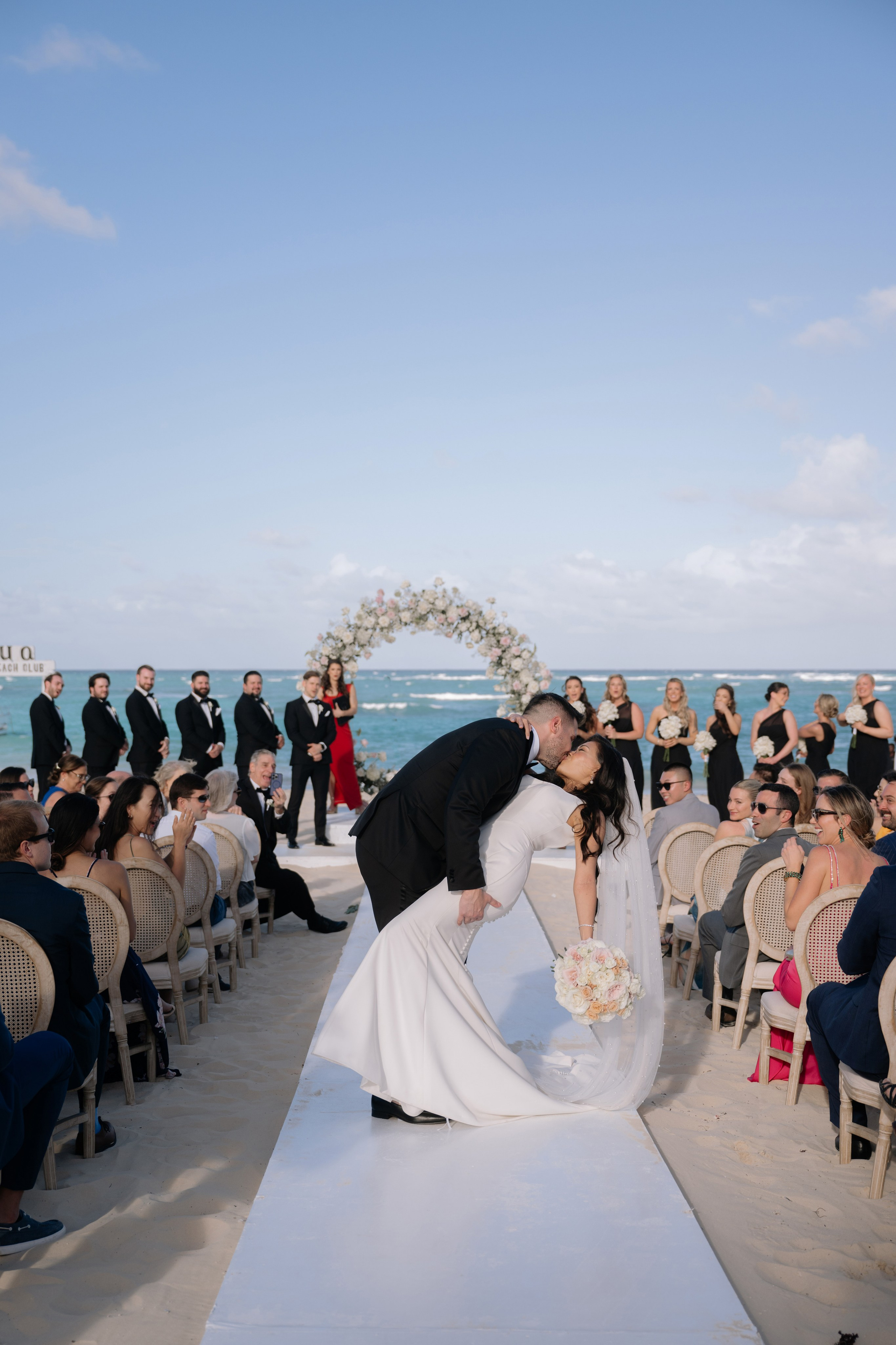 Vyvy & Evan’s Dream Wedding at Kukua Beach Club — Punta Cana Venue