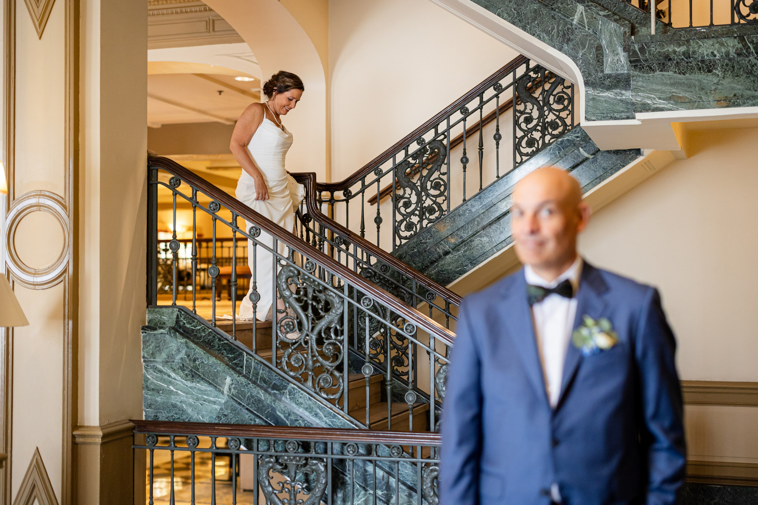 Westin Poinsett Wedding in Downtown Greenville | Brooke & Mike’s Elegant City Celebration. Wedding and portrait photography in Greenville SC
