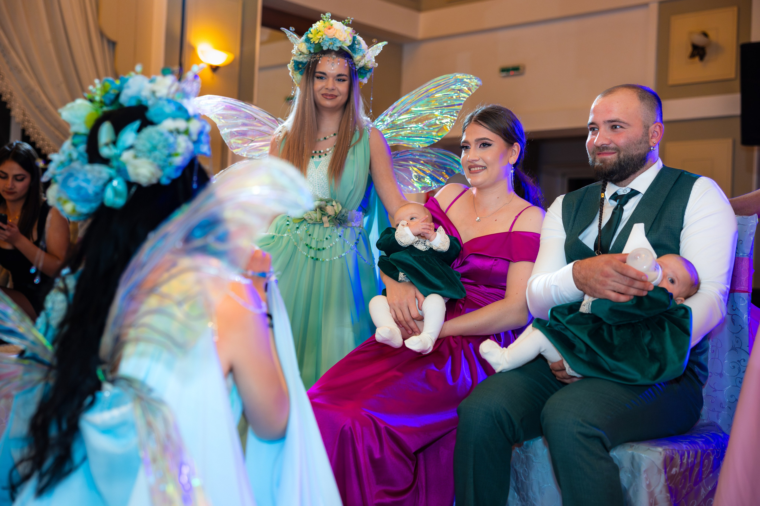 Botez Natalia si Carolina. Ionut Brehuescu — Fotograf