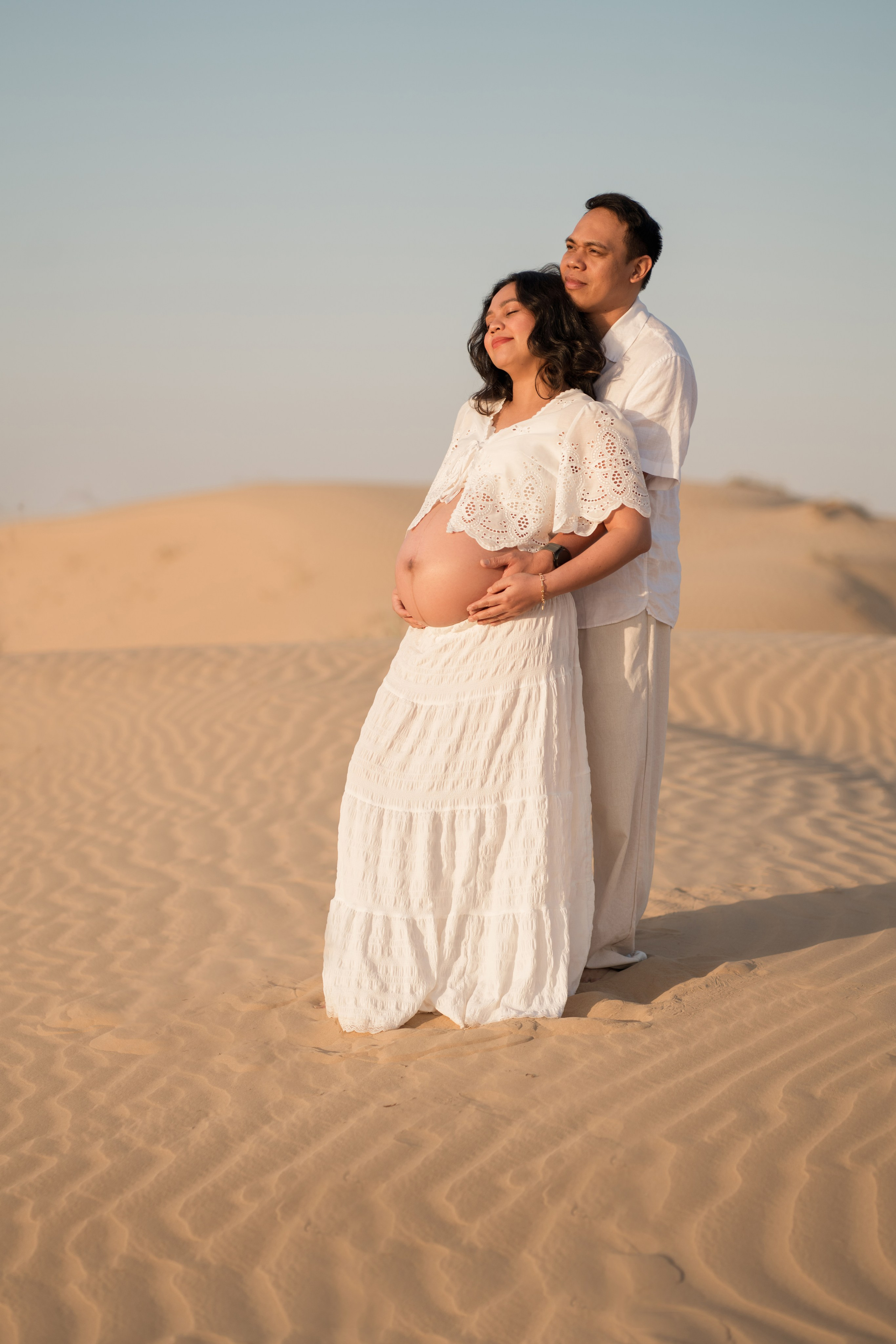 Desert sunrise. Angela Iakovleva — Family Photographer in Dubai