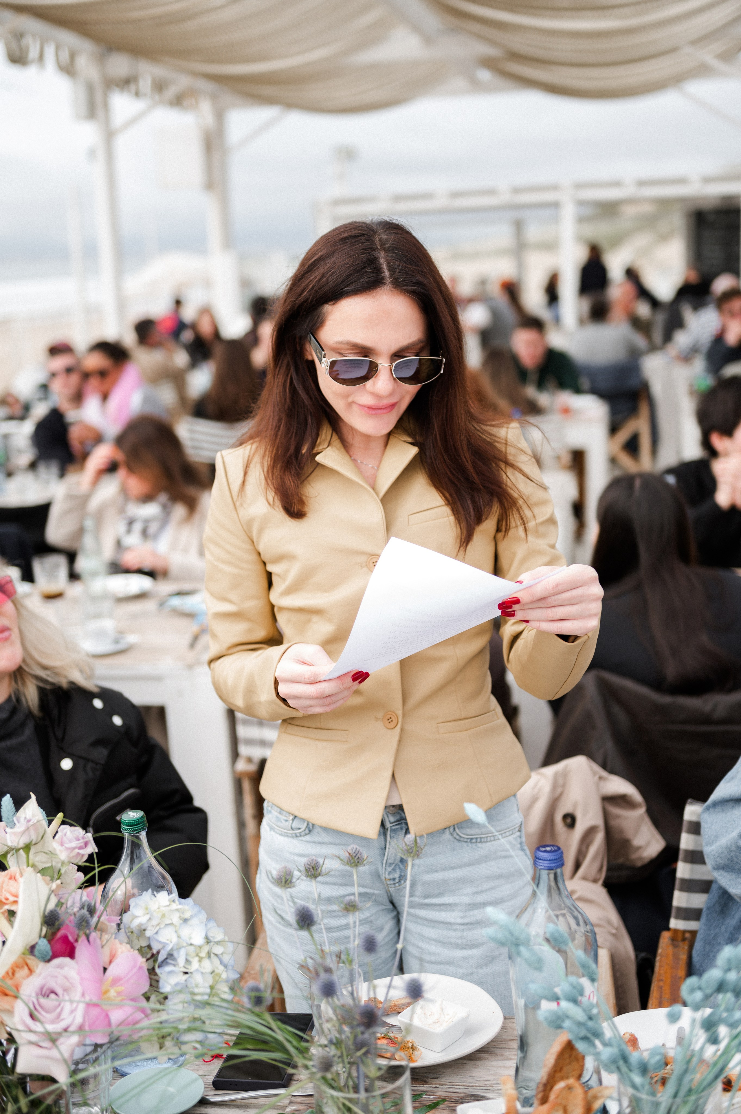 Evento na praia. Sua fotógrafa em Lisboa — Anna Belova
