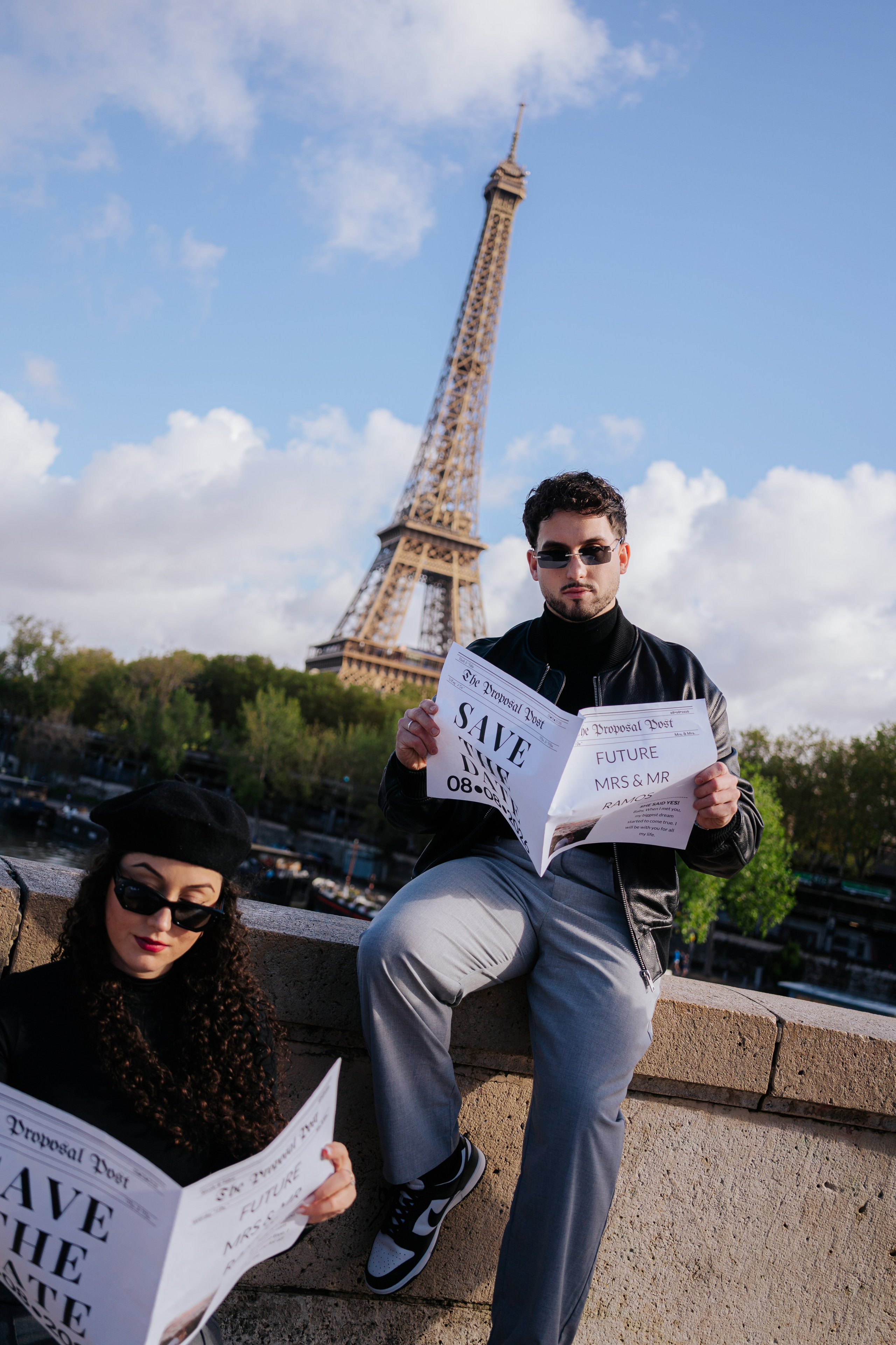 Nicole & Fábio — Paris. Davi Valente