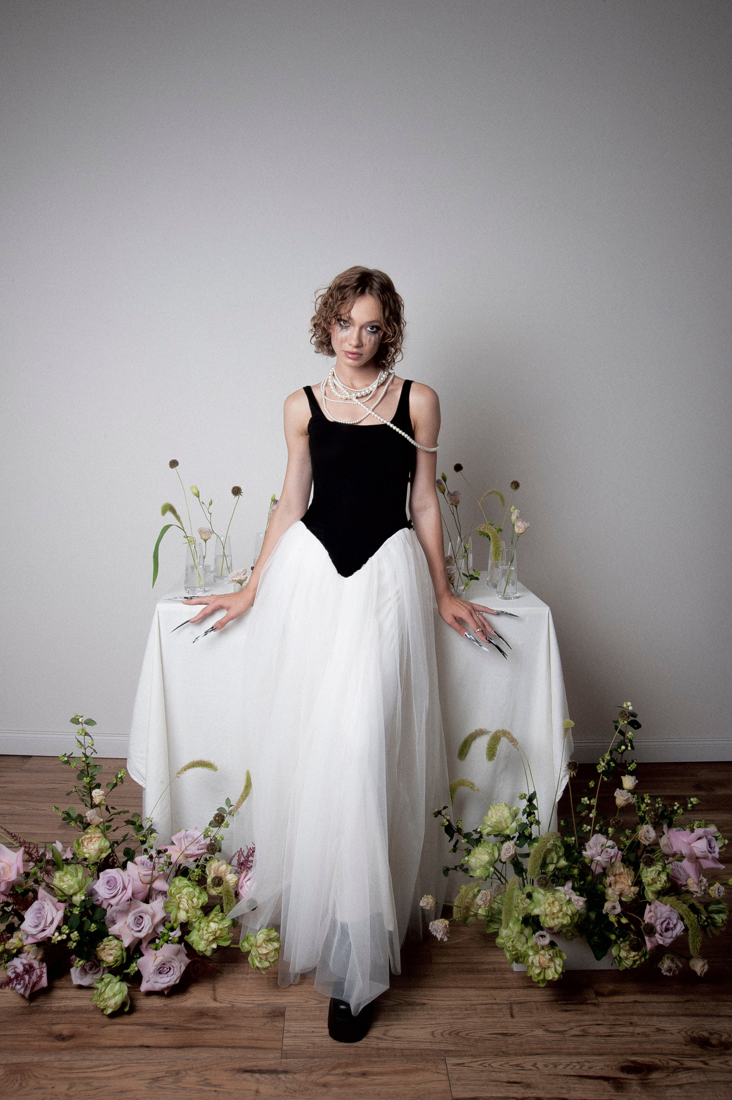 Flowerish fairy. Stylist Alexandra Dergunova