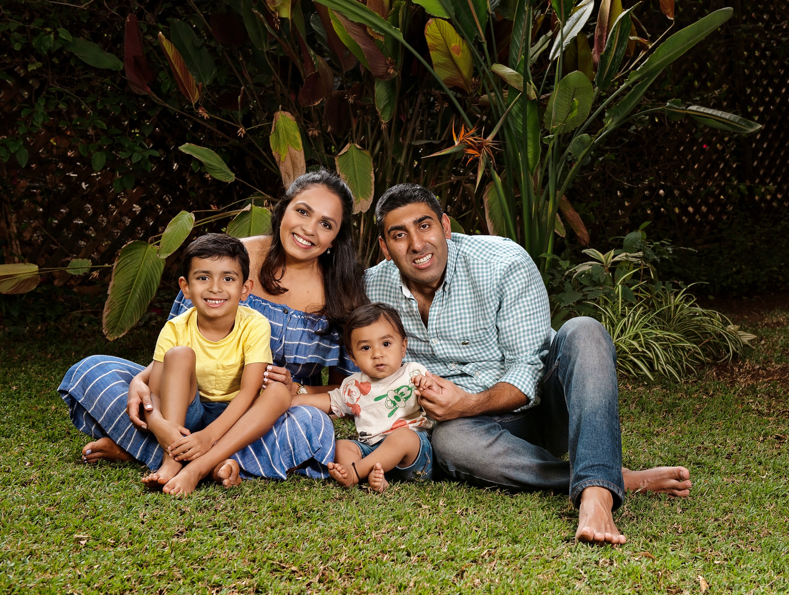 family photo shoot father mother 1 year brother Nairobi Kenya 