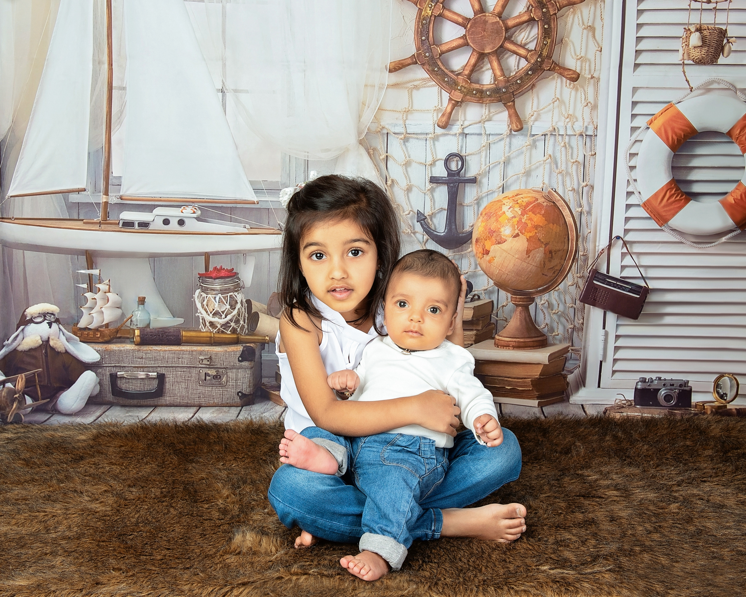 newborn and big sister 