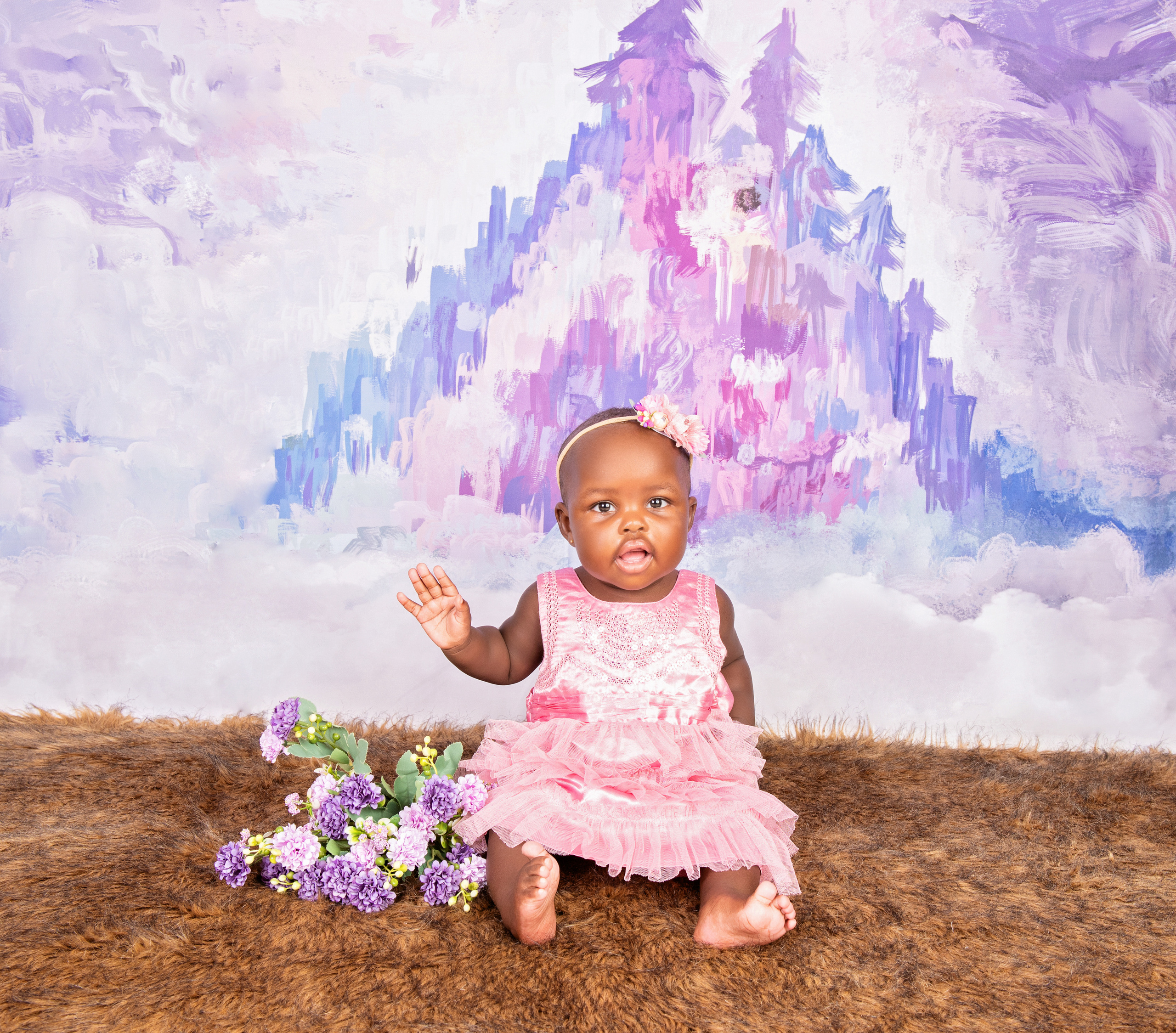 Black 6 months baby girl photo shoot Nairobi Mombasa Kenya