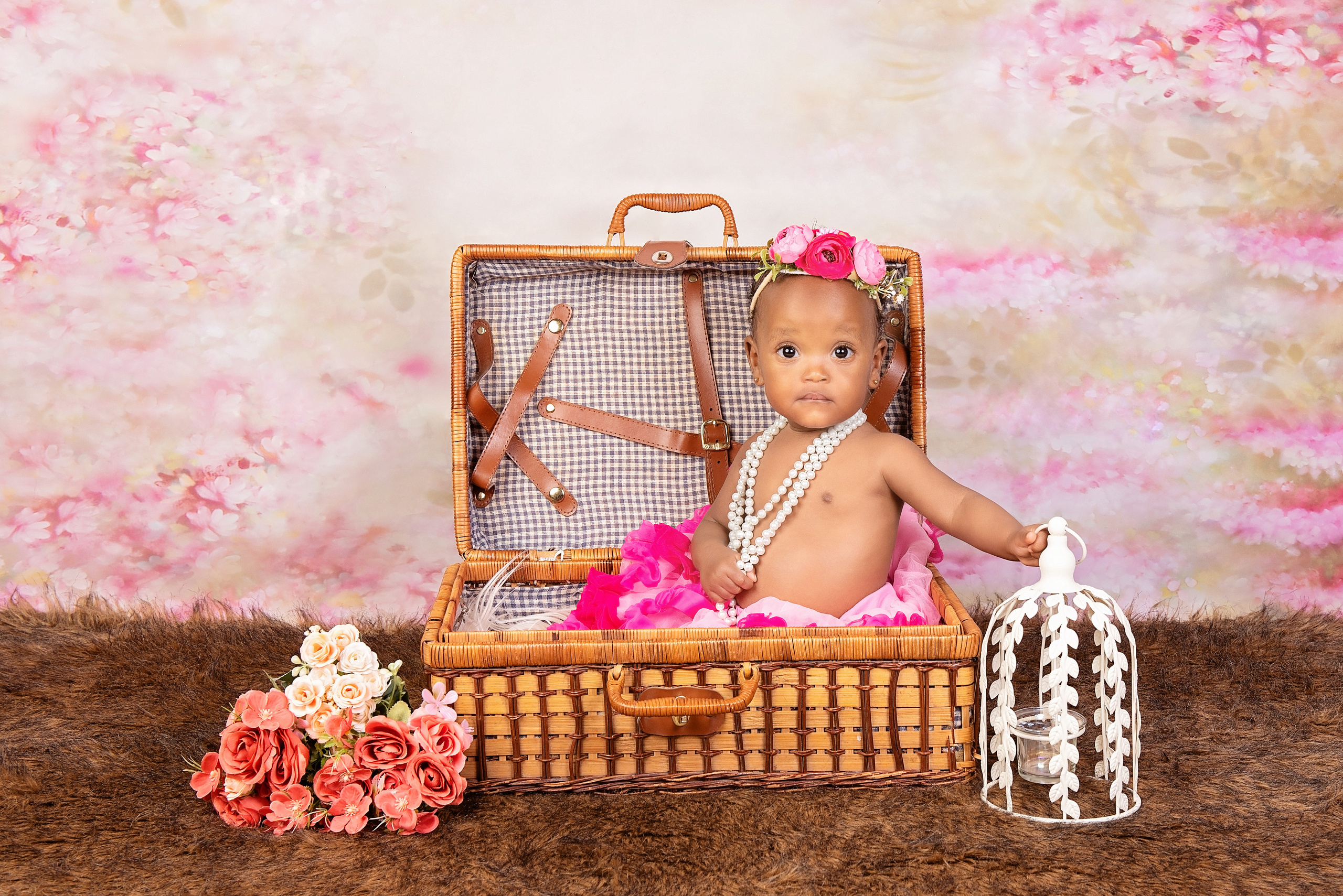 Beautiful black 9 months twins baby girl photo shoot Nairobi Kenya 