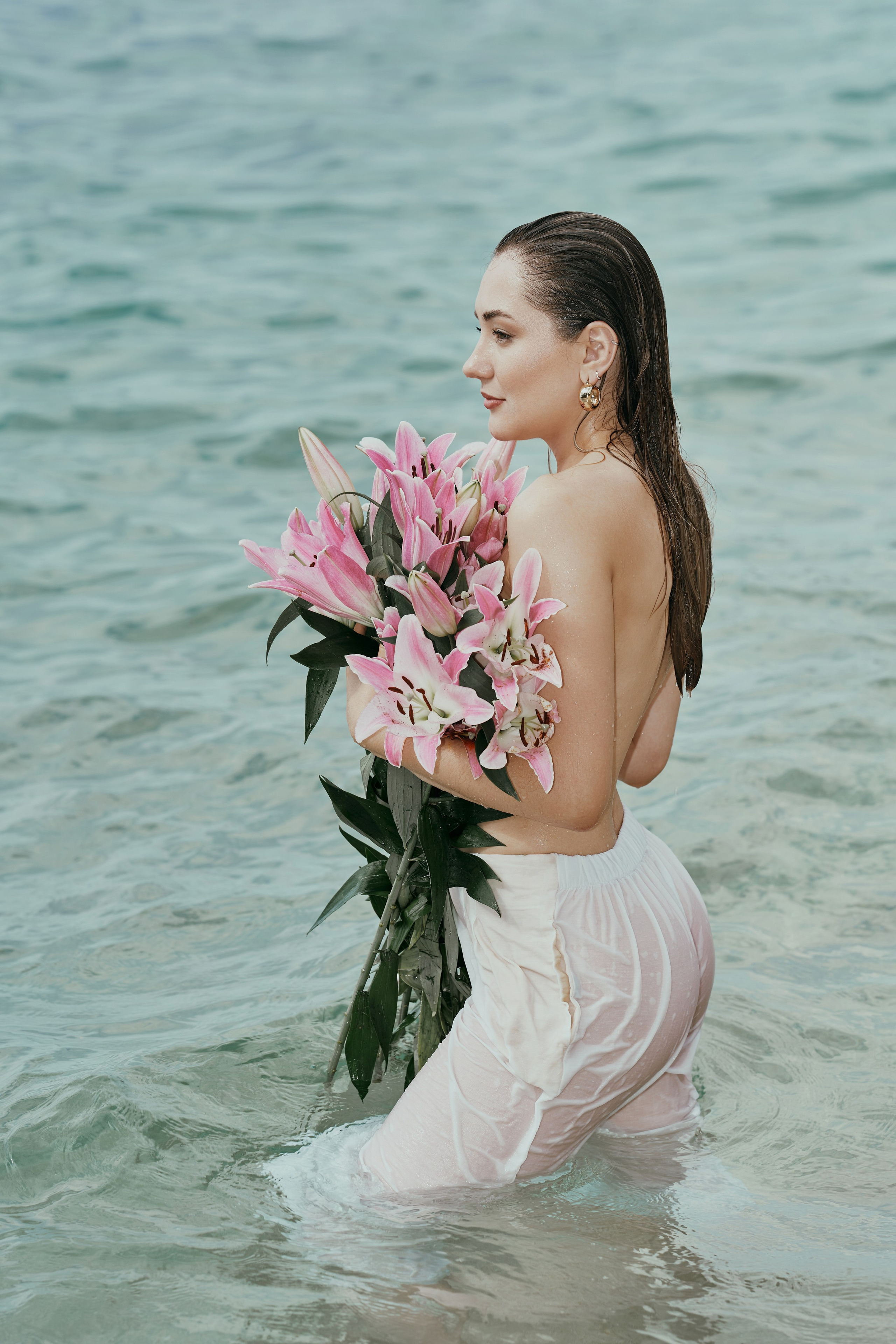 Пляж. Кристина. Фотограф в Барселоне Жанна Захарченко