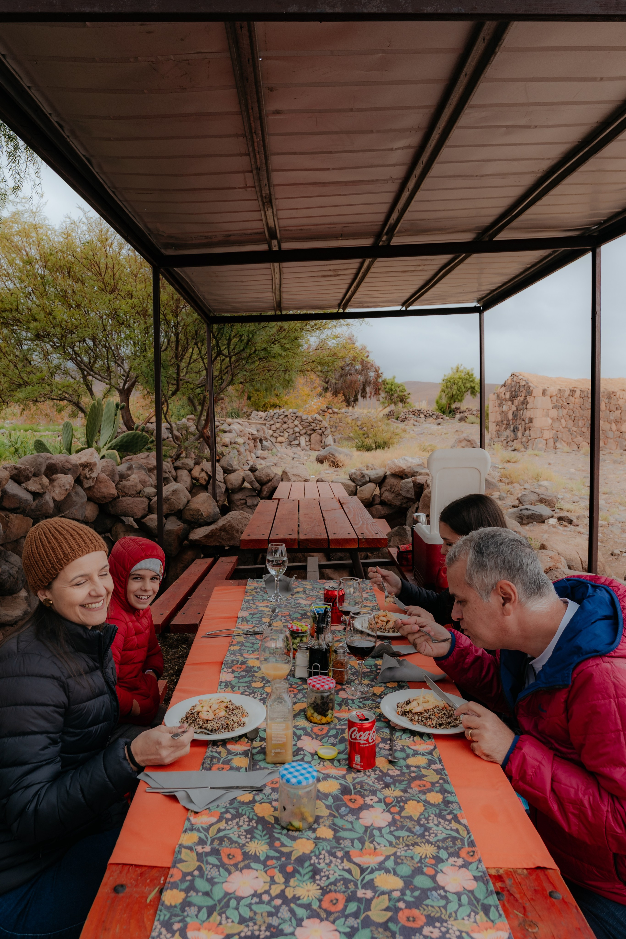 Família Ragazzi (cobertura em passeio). Principal
