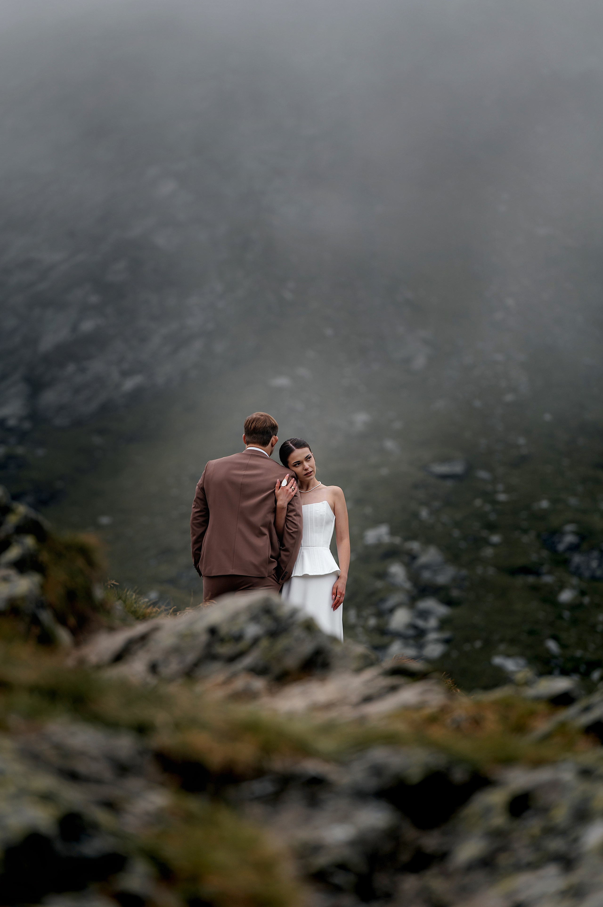 Lacul Bâlea, România. Victoria & Grigorie. Wedding photographer from Moldova Alexey Chipchiu