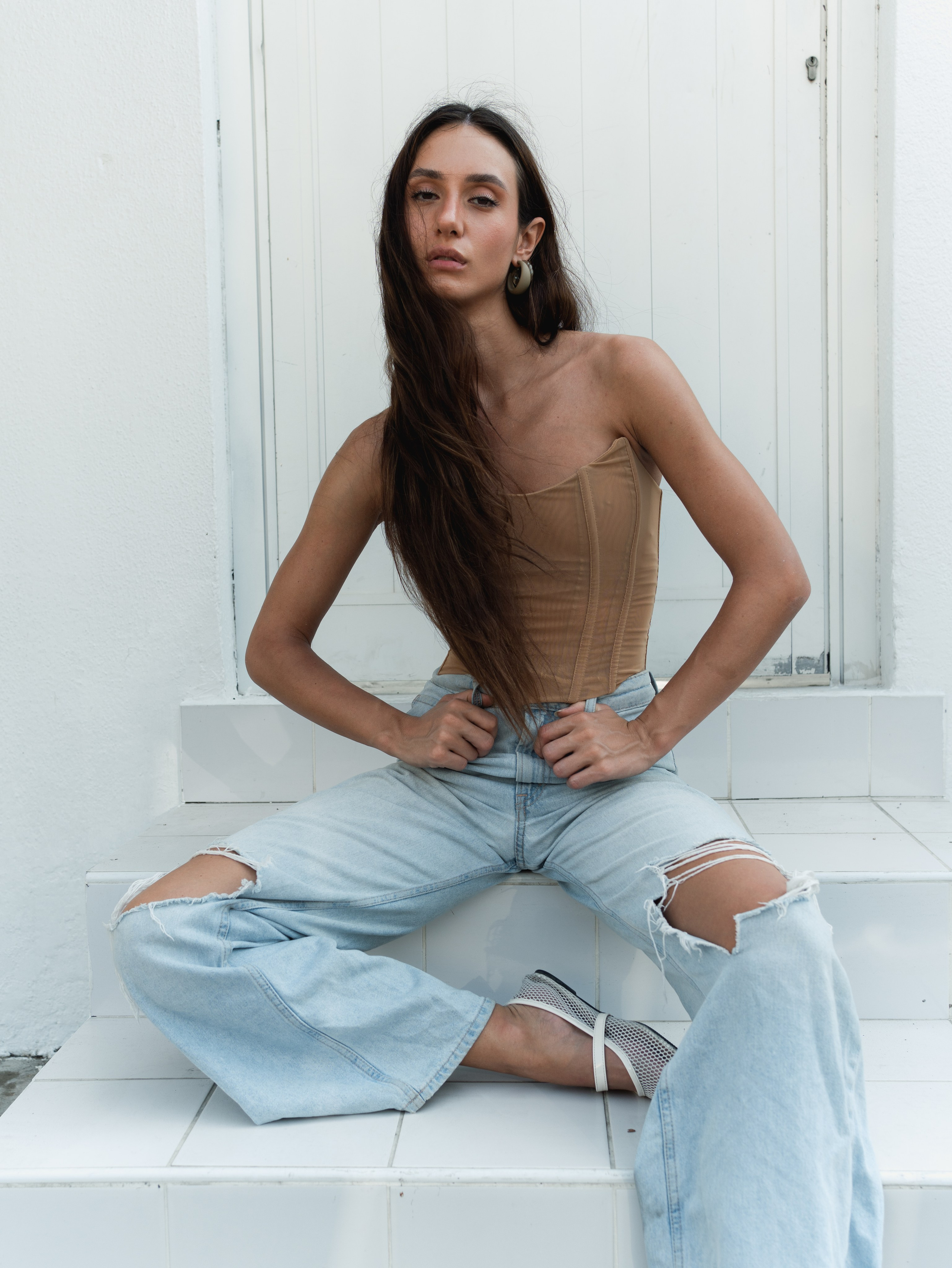 #E7C Summer. Alisha Geva | Contemporary fashion women’s portrait Dubai